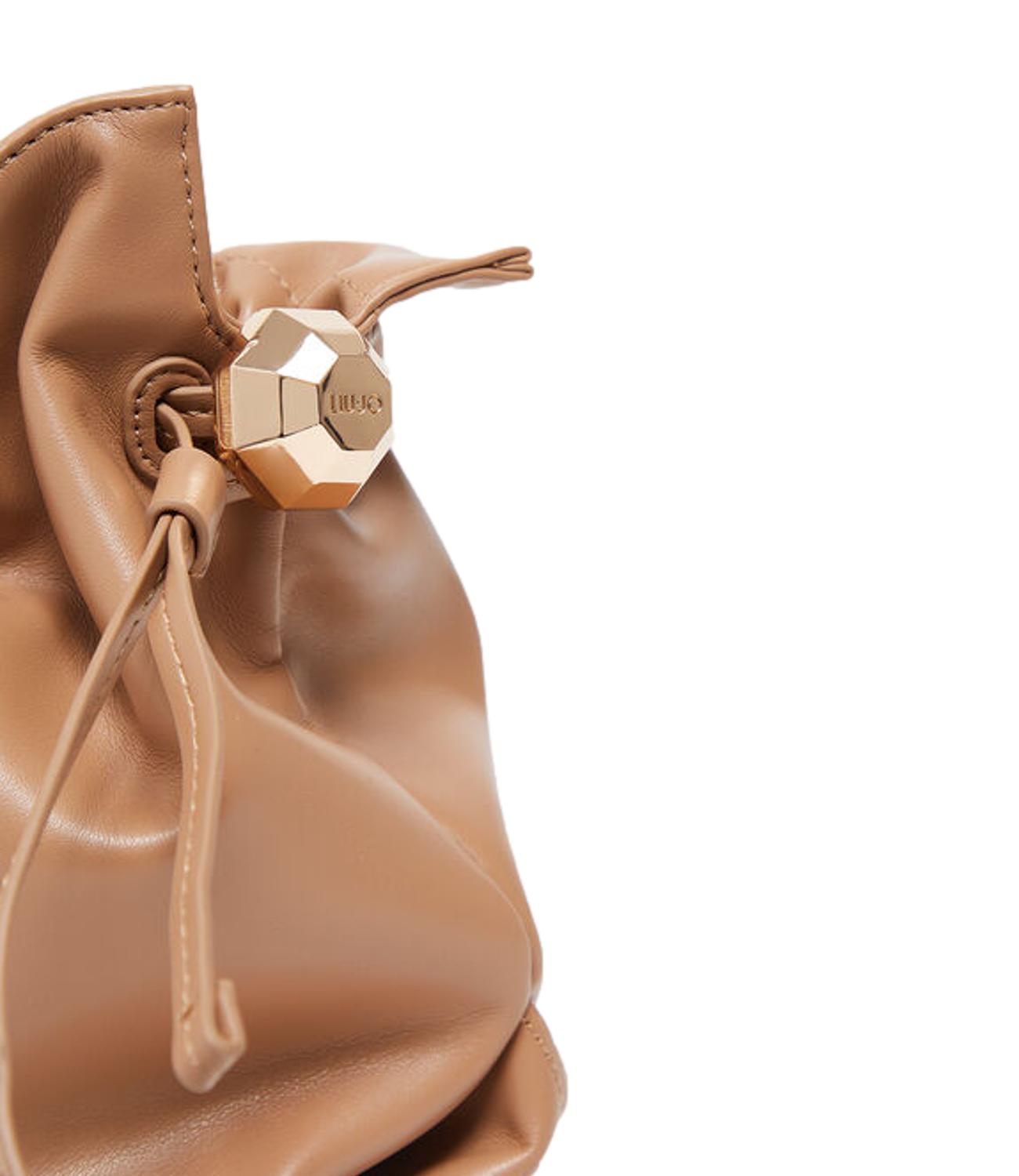 Liu Jo borsa media cammello donna