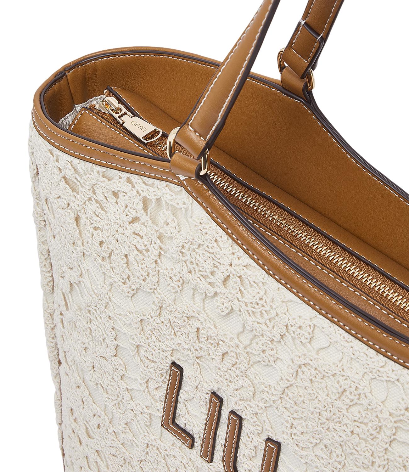 Liu Jo Borsa Pizzo Crema Donna