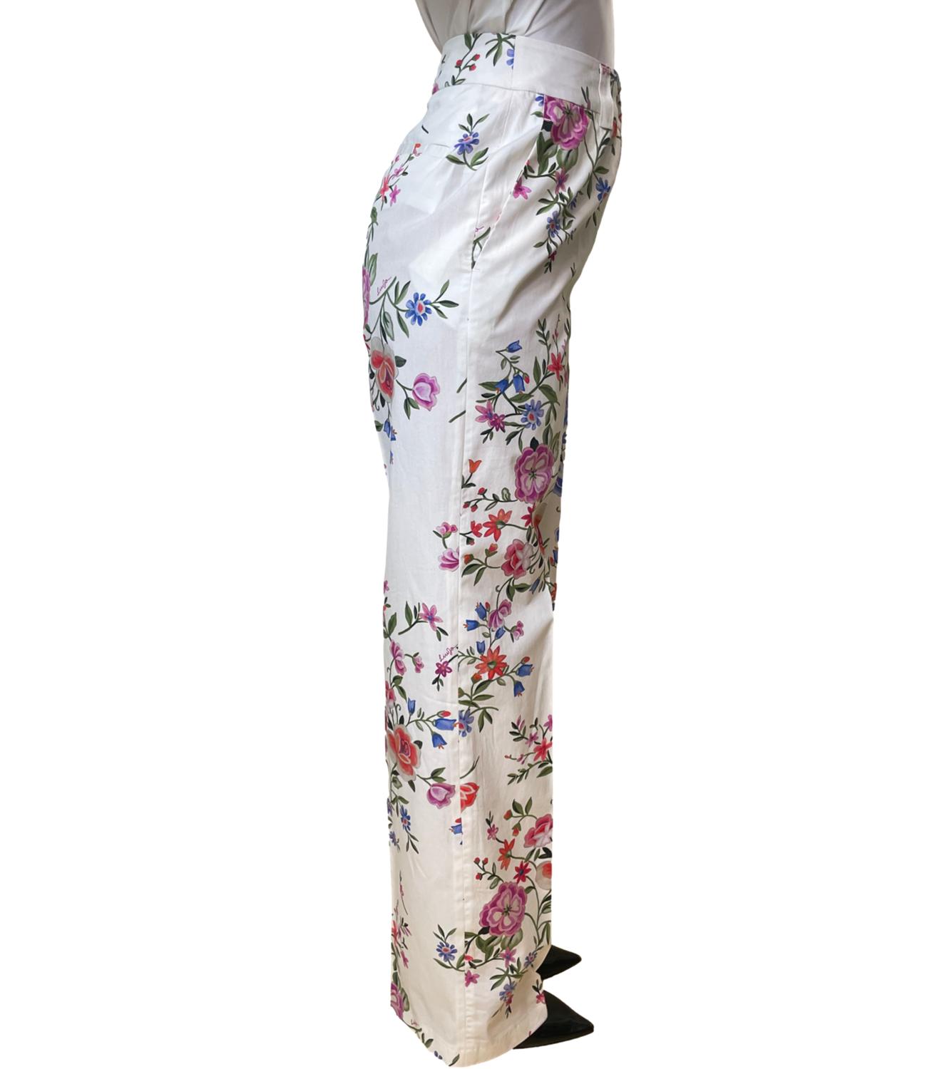Liu Jo Pantalone Glam With Blossom Donna