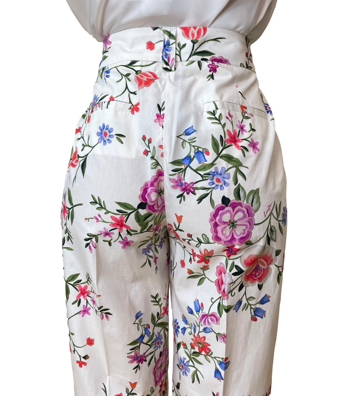 Liu Jo Pantalone Glam With Blossom Donna