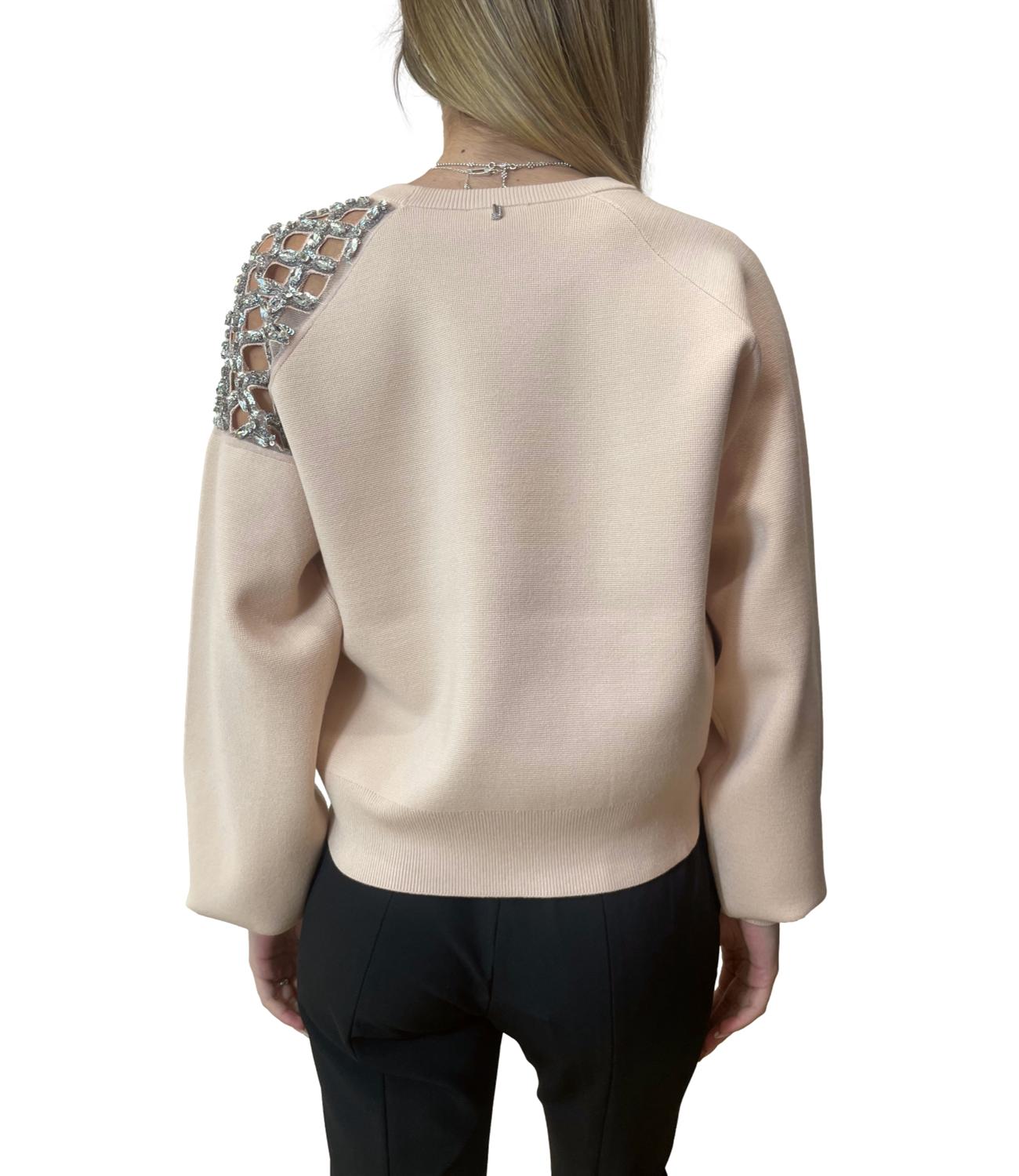 Liu Jo Maglia C/Ricamo Ostrica Donna