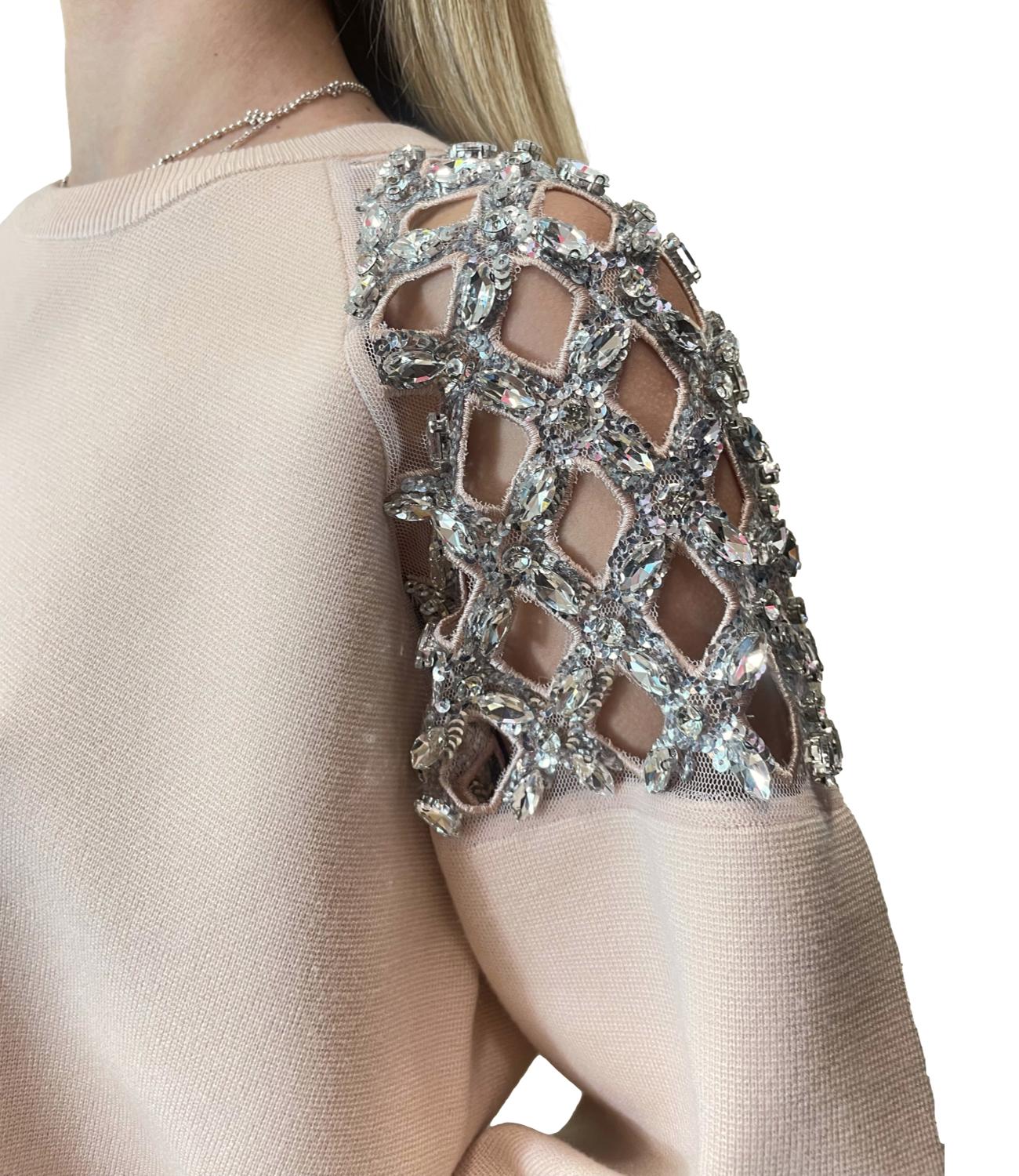 Liu Jo Maglia C/Ricamo Ostrica Donna