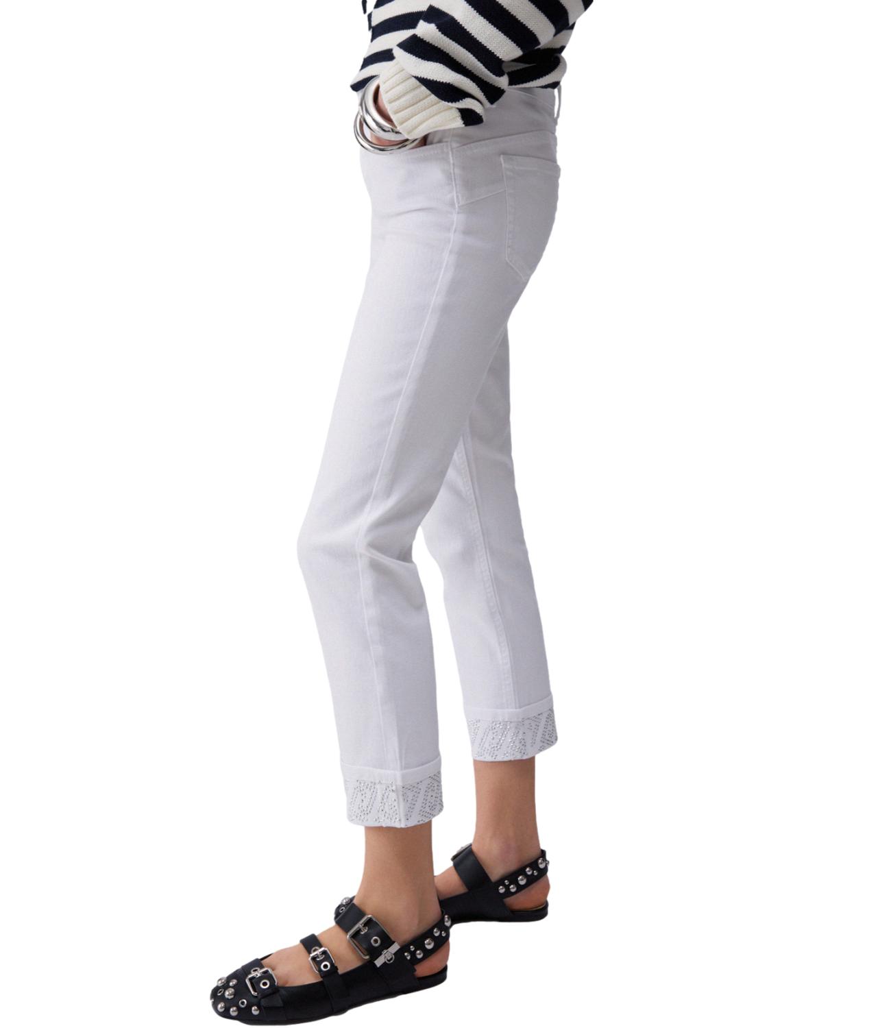 Liu Jo Jeans B.UP MONROE Bianco Ottico Donna