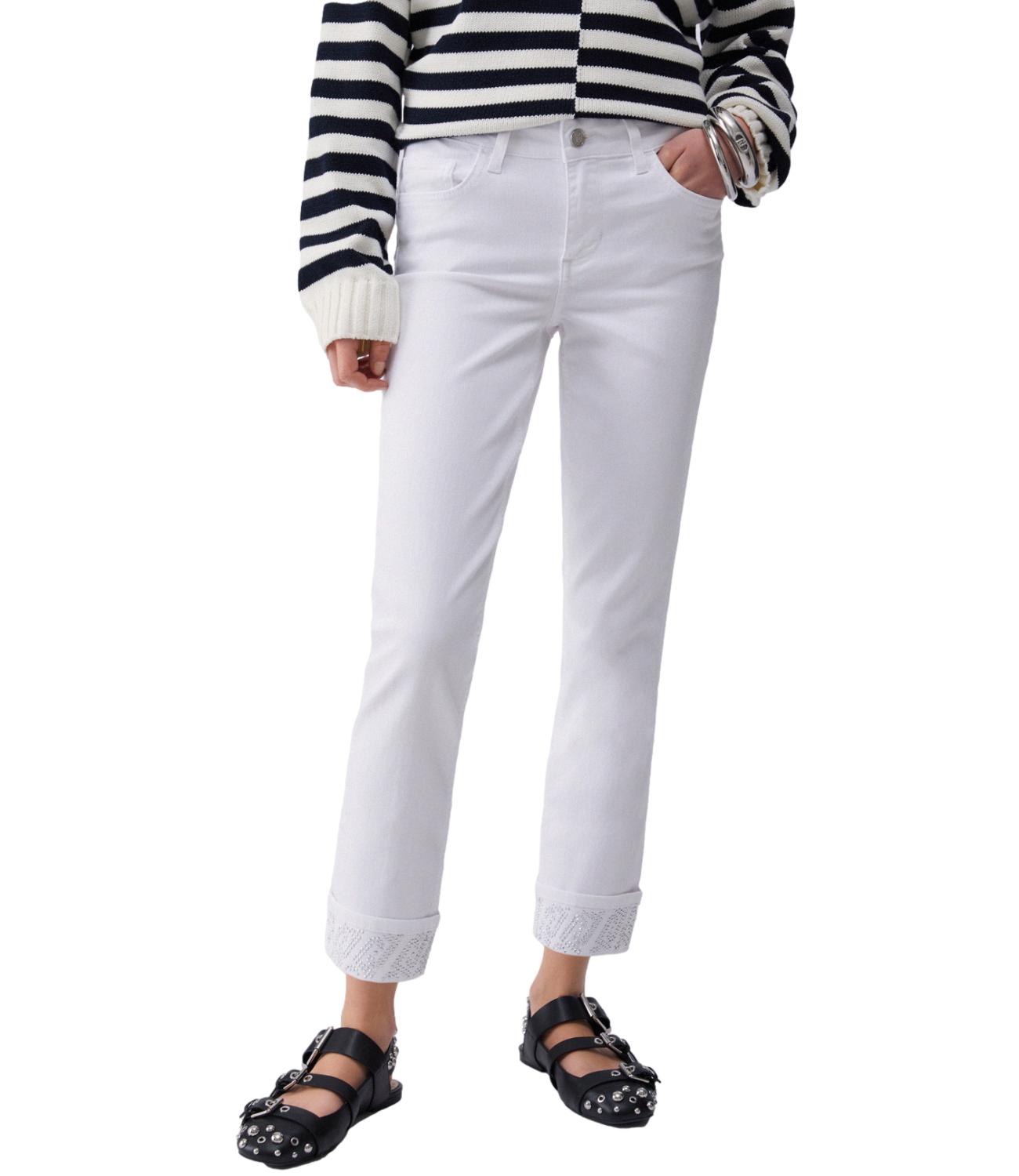 Liu Jo Jeans B.UP MONROE Bianco Ottico Donna
