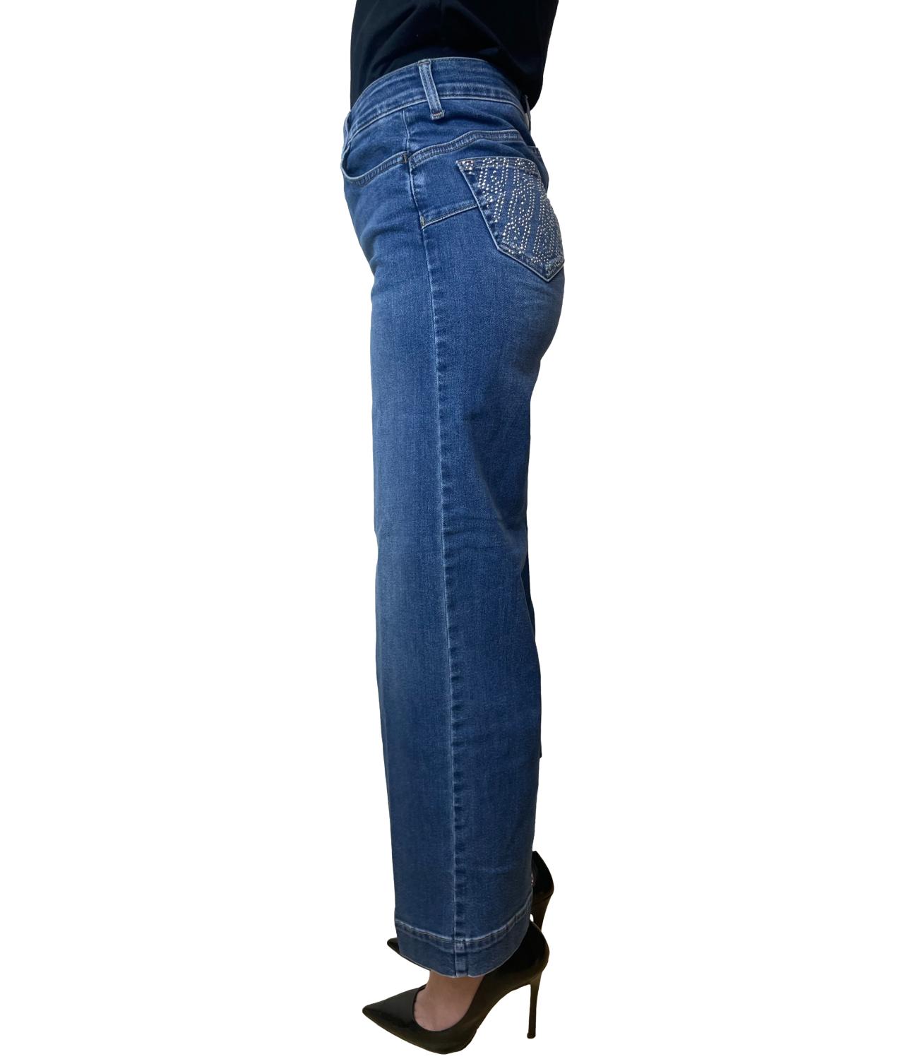 Liu Jo Jeans Flare Blu Donna