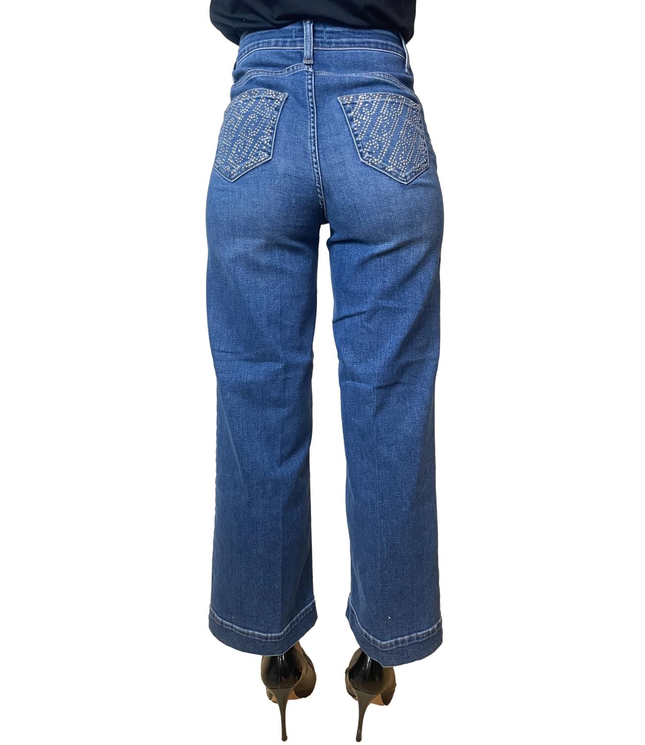 Liu Jo Jeans Flare Blu Donna