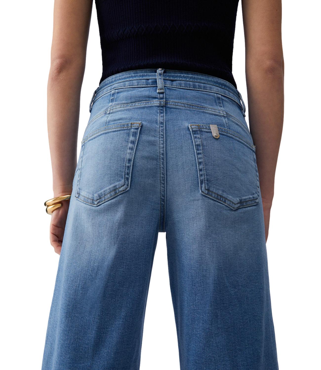 Liu Jo Jeans B.UP GOOD CROPPED H.W. Blue Summer Good Donna