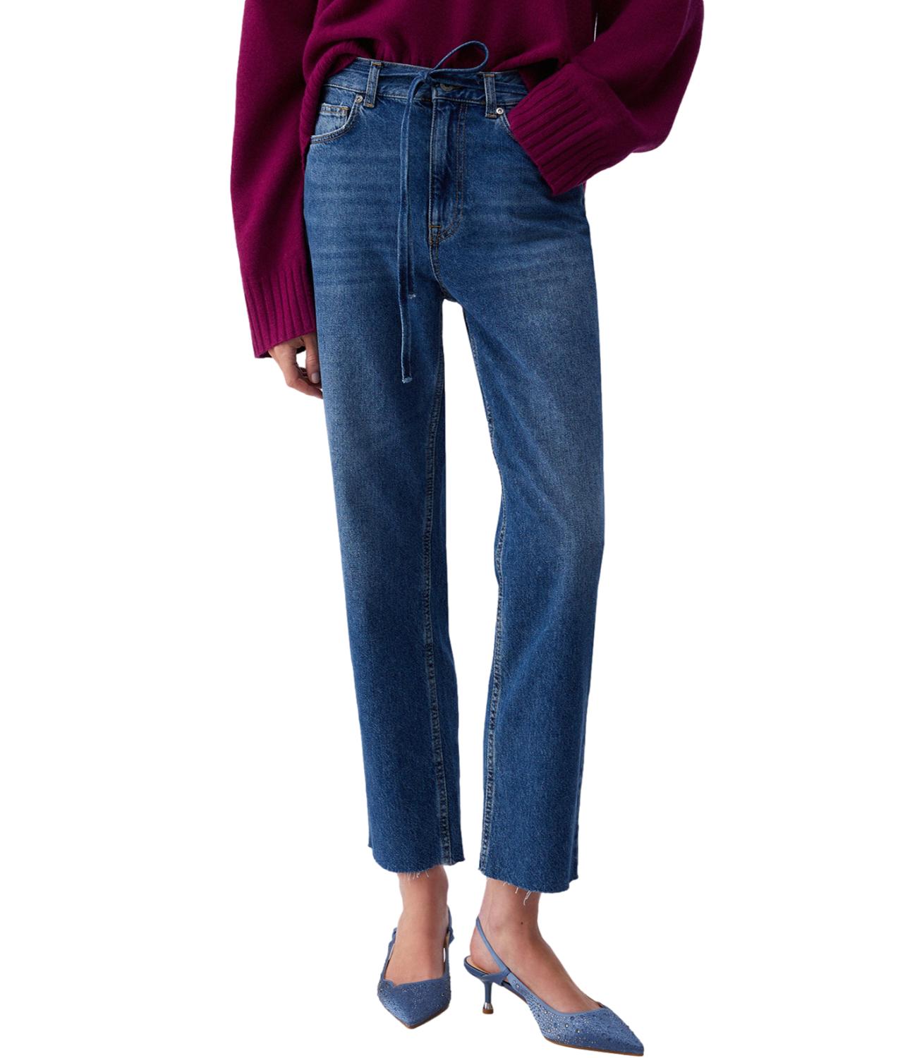 Liu Jo Jeans Straight Blu Scuro Donna