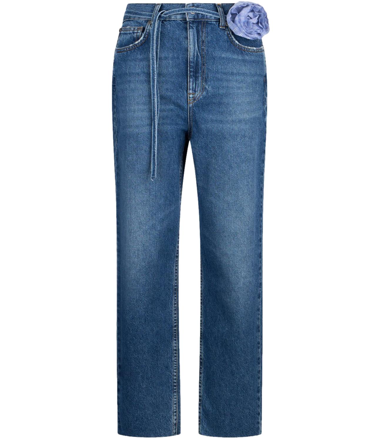Liu Jo Jeans Straight Blu Scuro Donna