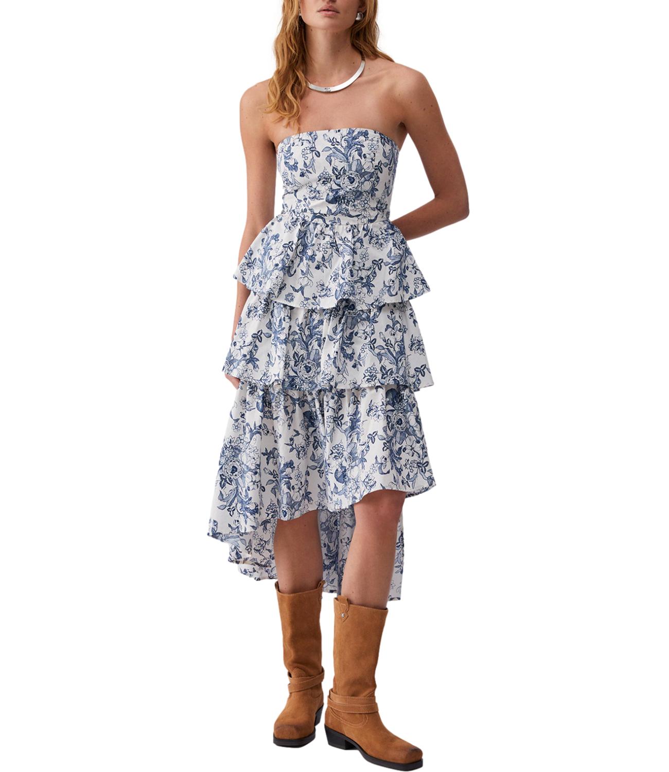 Liu Jo Abito B.Latte/Flore.indaco Donna