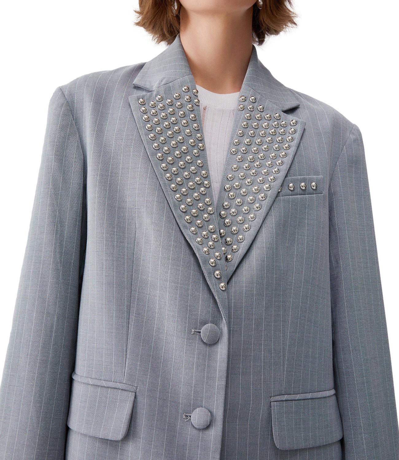 Liu Jo Giacca Grigio Gessato Donna