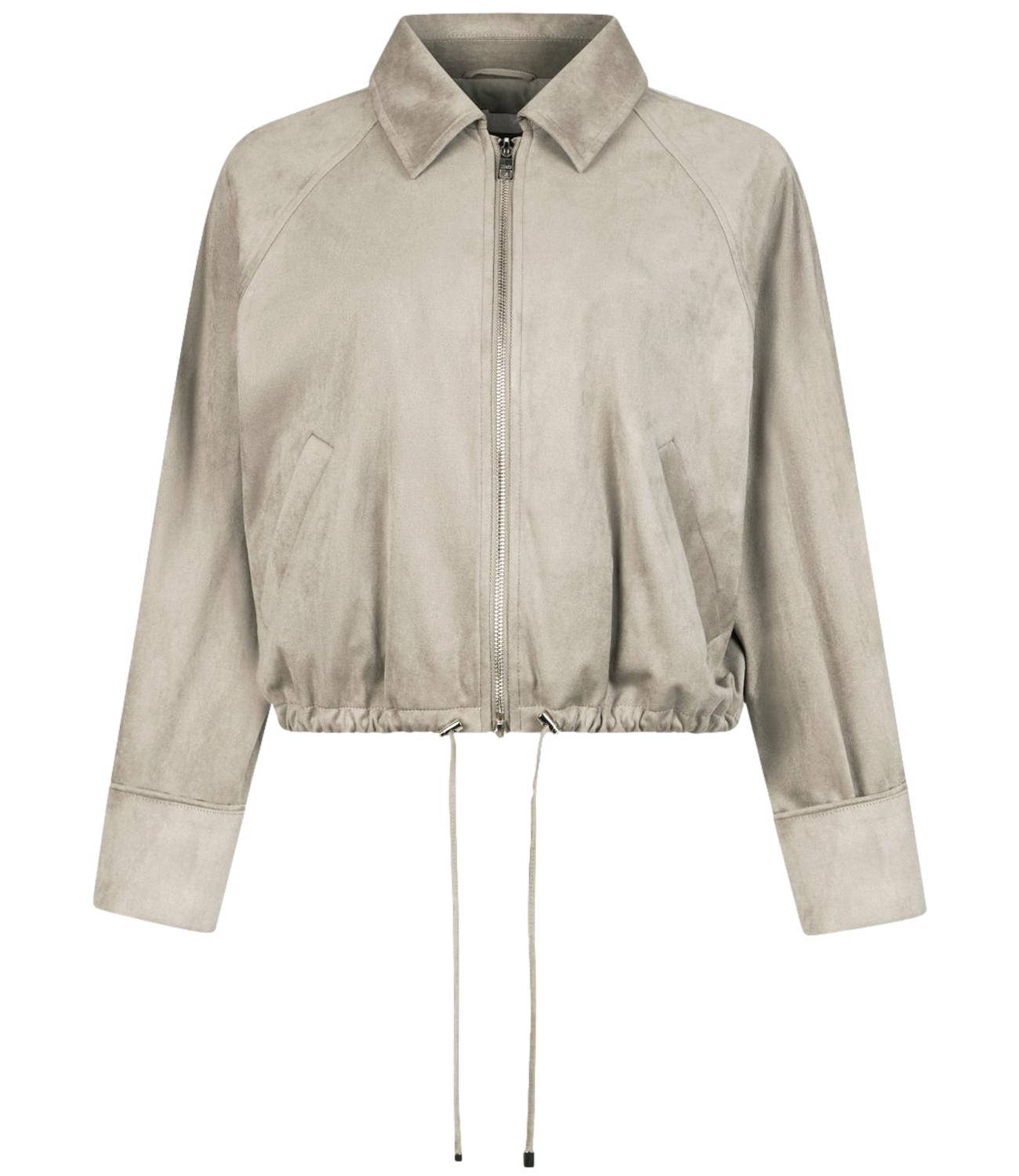 Liu Jo Giacca Camoscio Grigio Donna