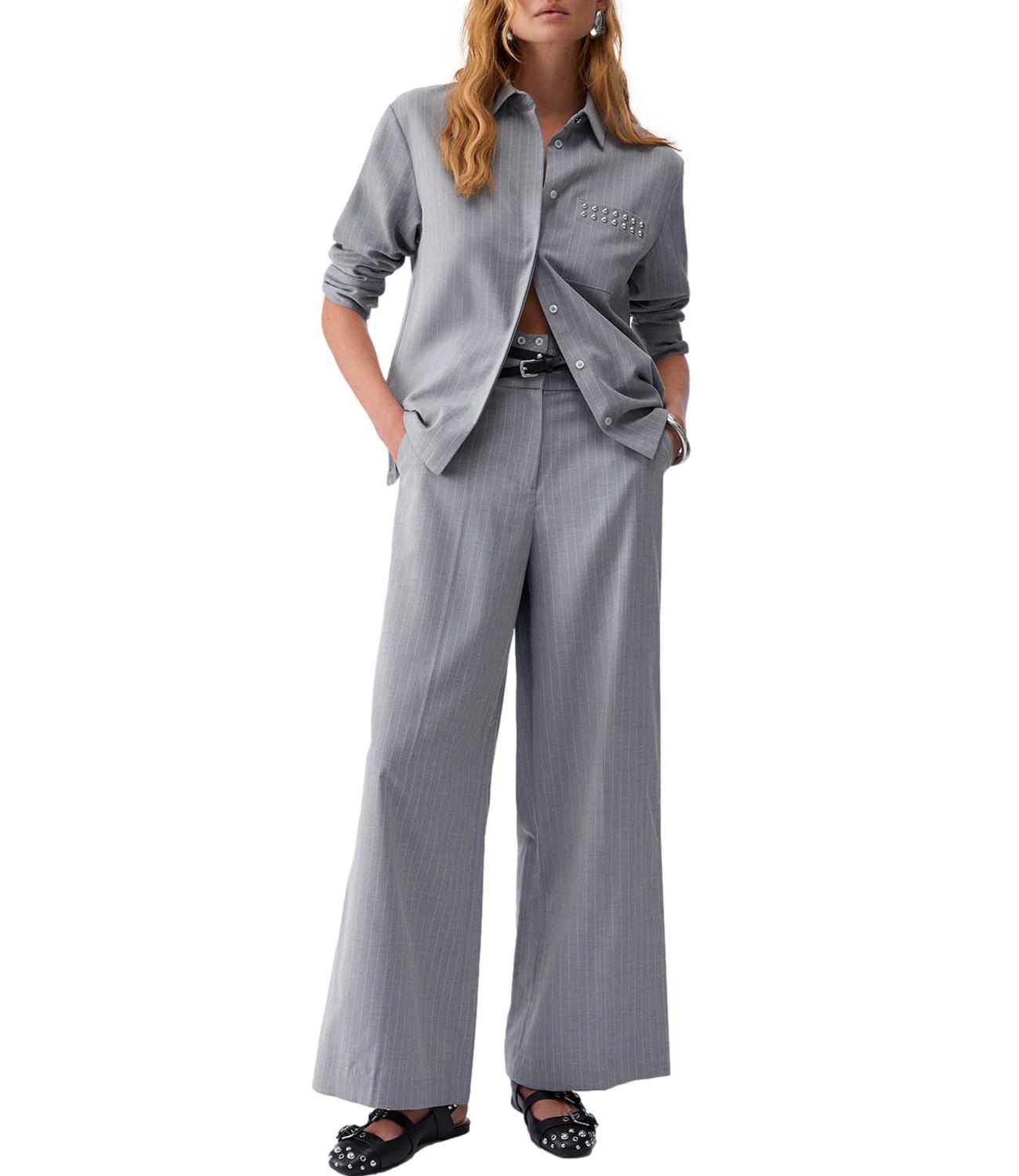 Liu Jo Camicia Grigio Gessato Donna