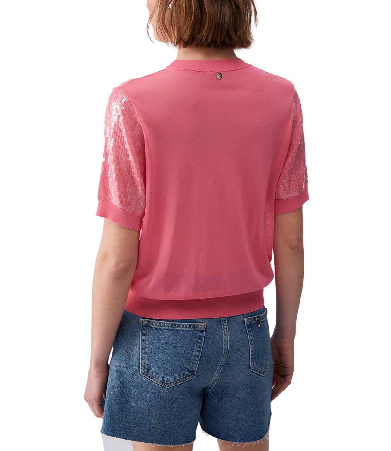 Liu Jo Maglia Rosa Donna