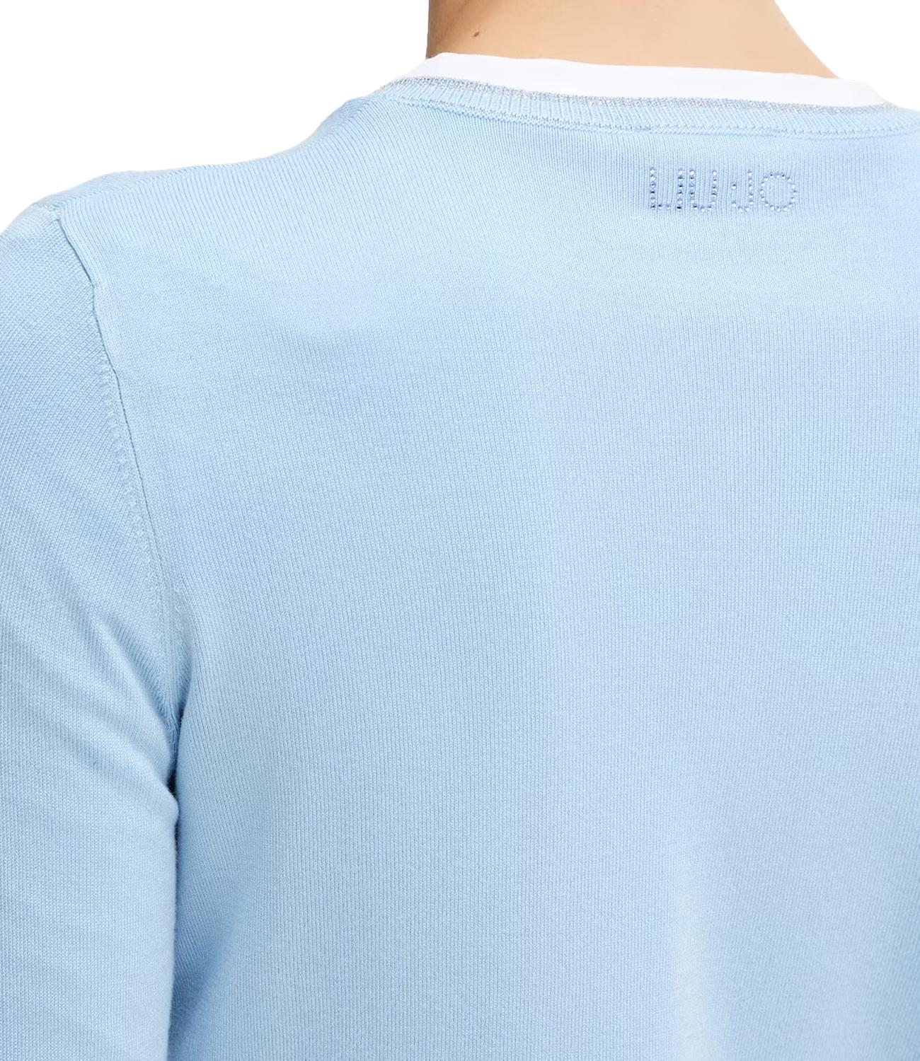 Liu Jo Maglia Cardigan Blue Bell Donna