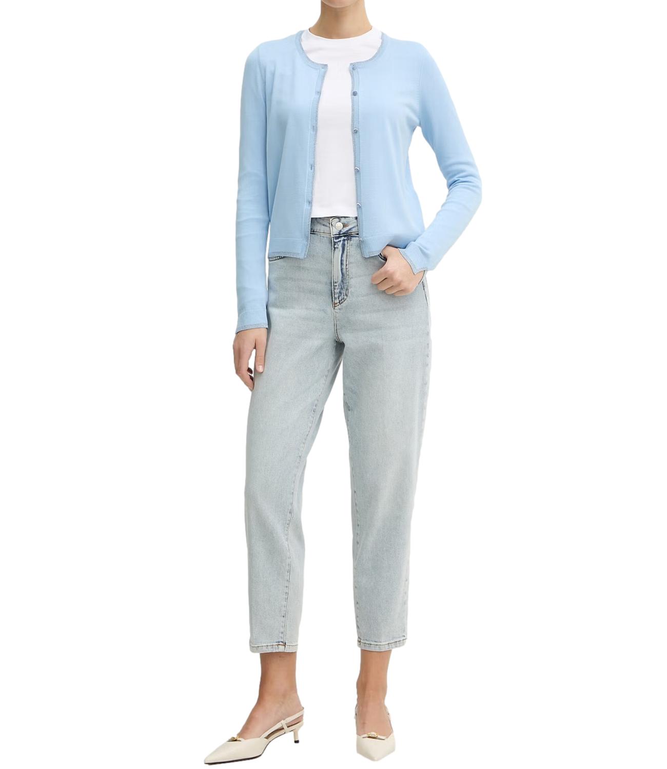 Liu Jo Maglia Cardigan Blue Bell Donna