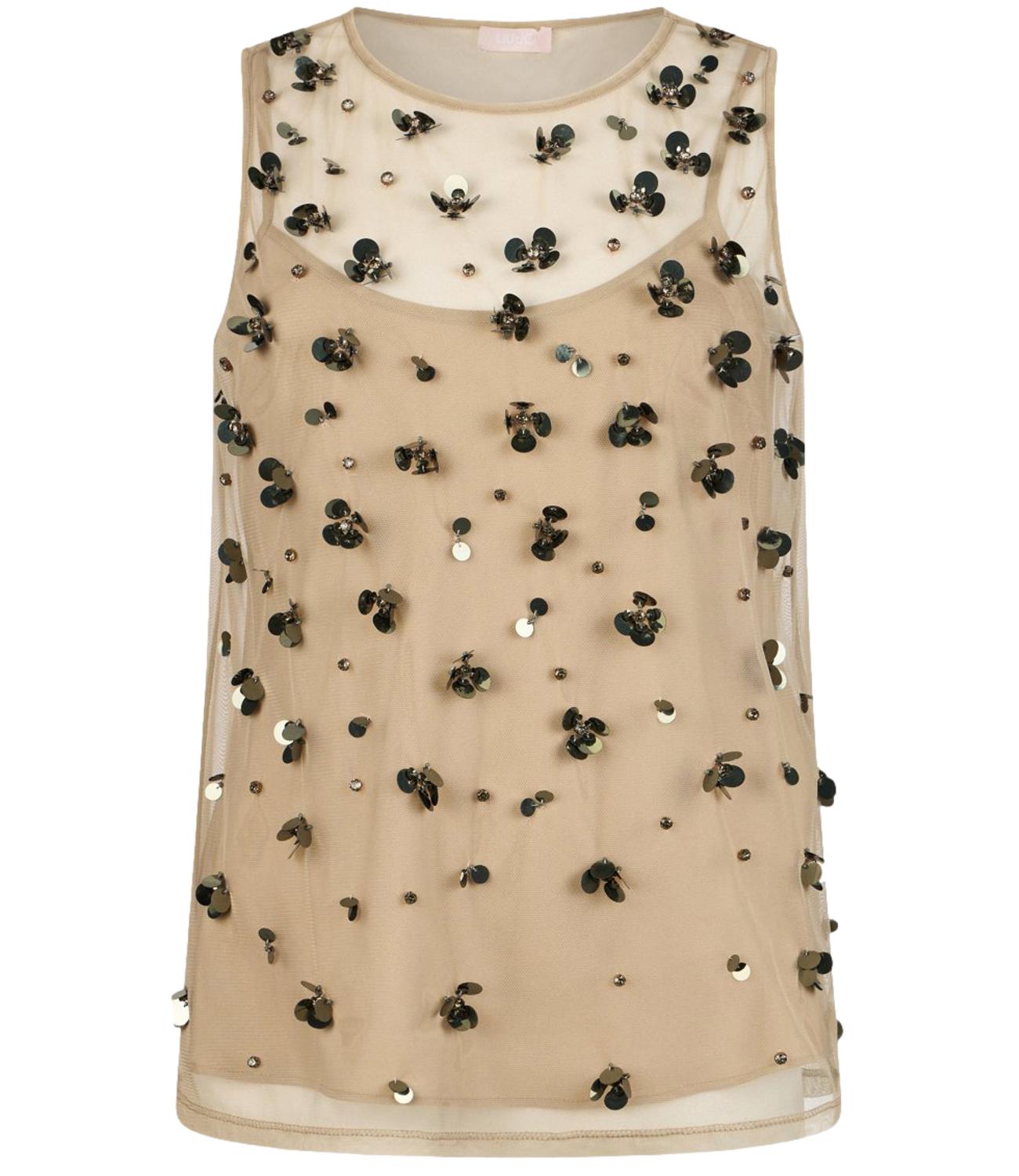 Liu Jo Top Dark Olive Donna