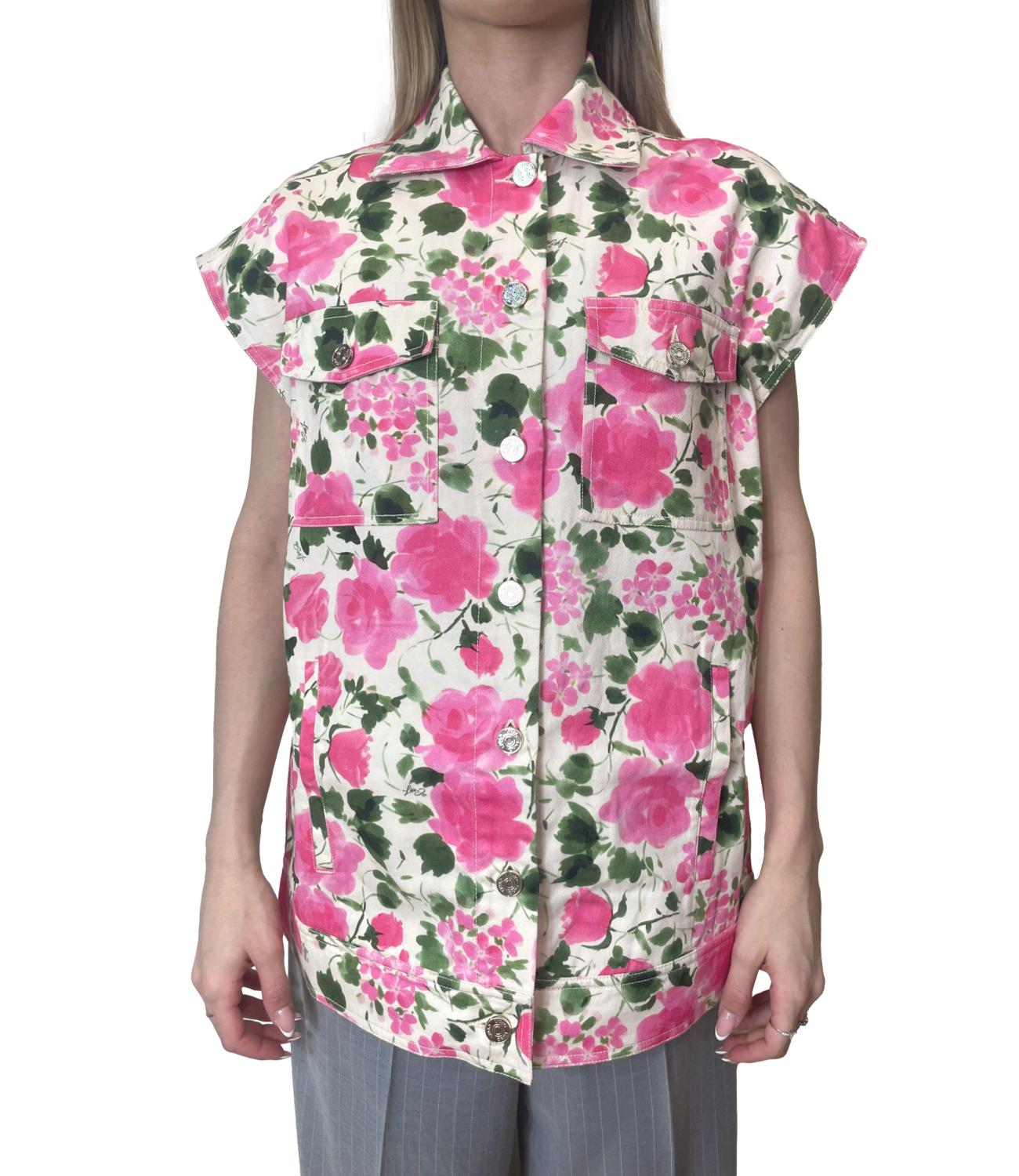 Liu Jo Gilet Naive Roses Donna