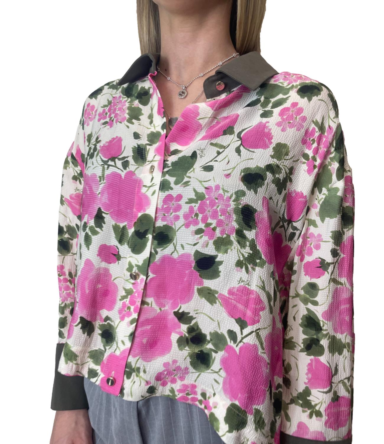 Liu Jo Camicia Naive Roses Donna