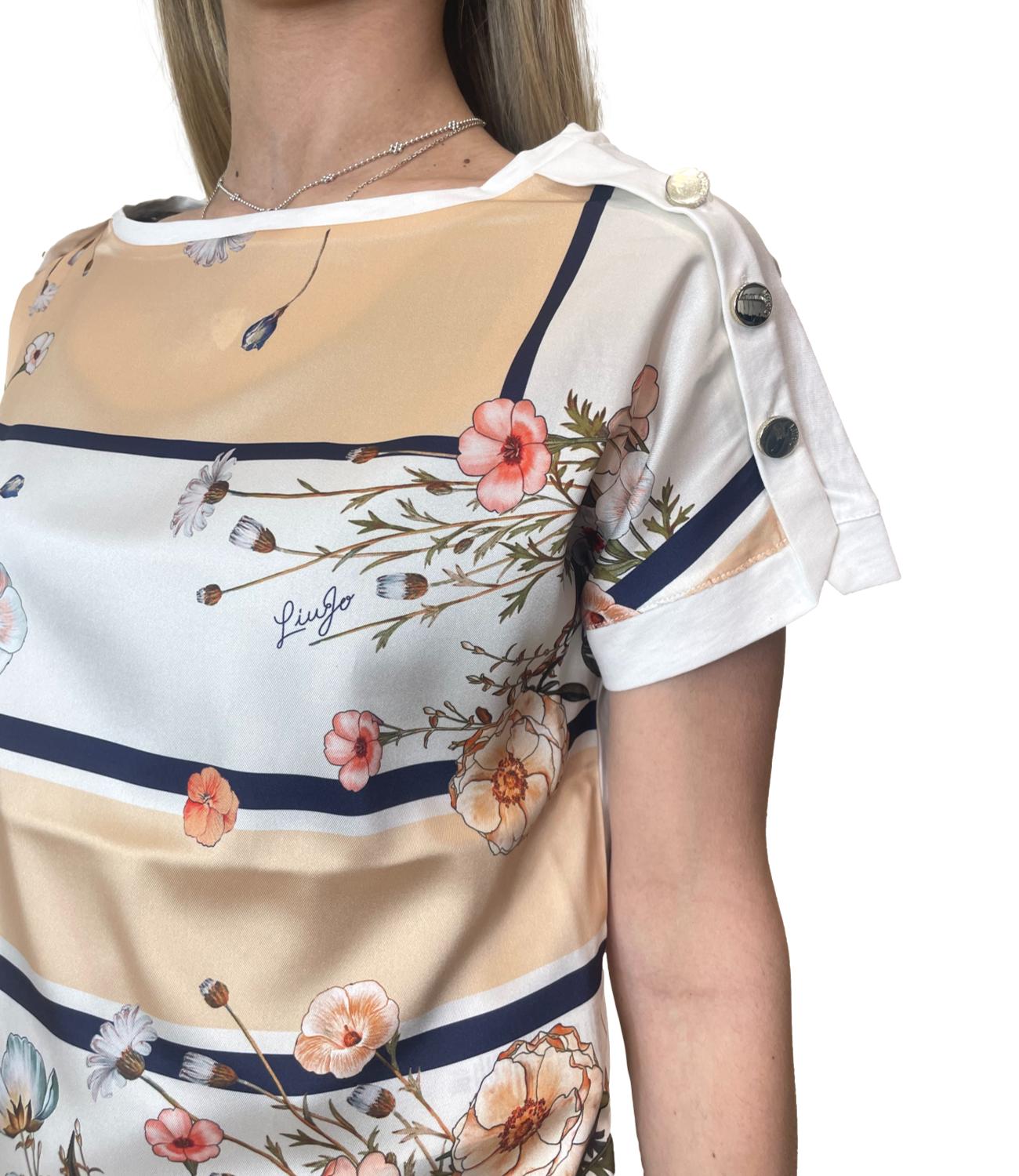 Liu Jo T-Shirt Bianco Donna
