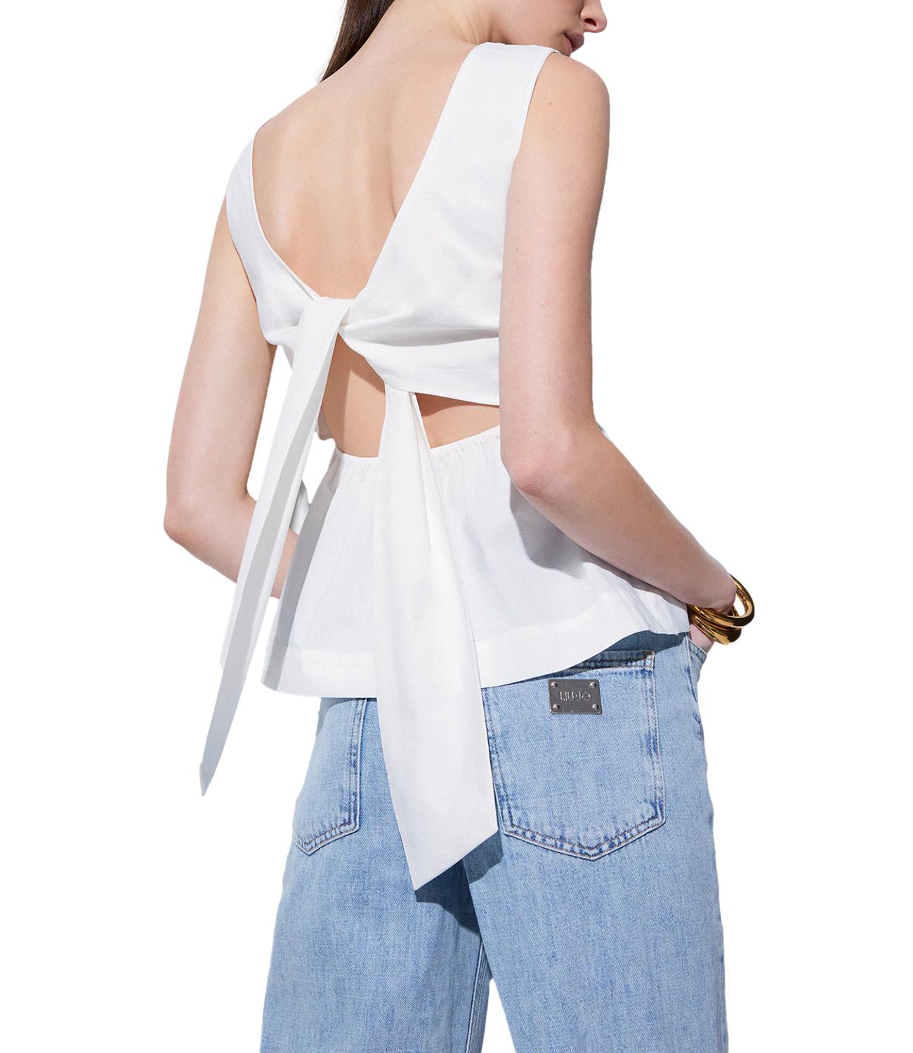 Liu Jo Maglia Bianco Lana Donna