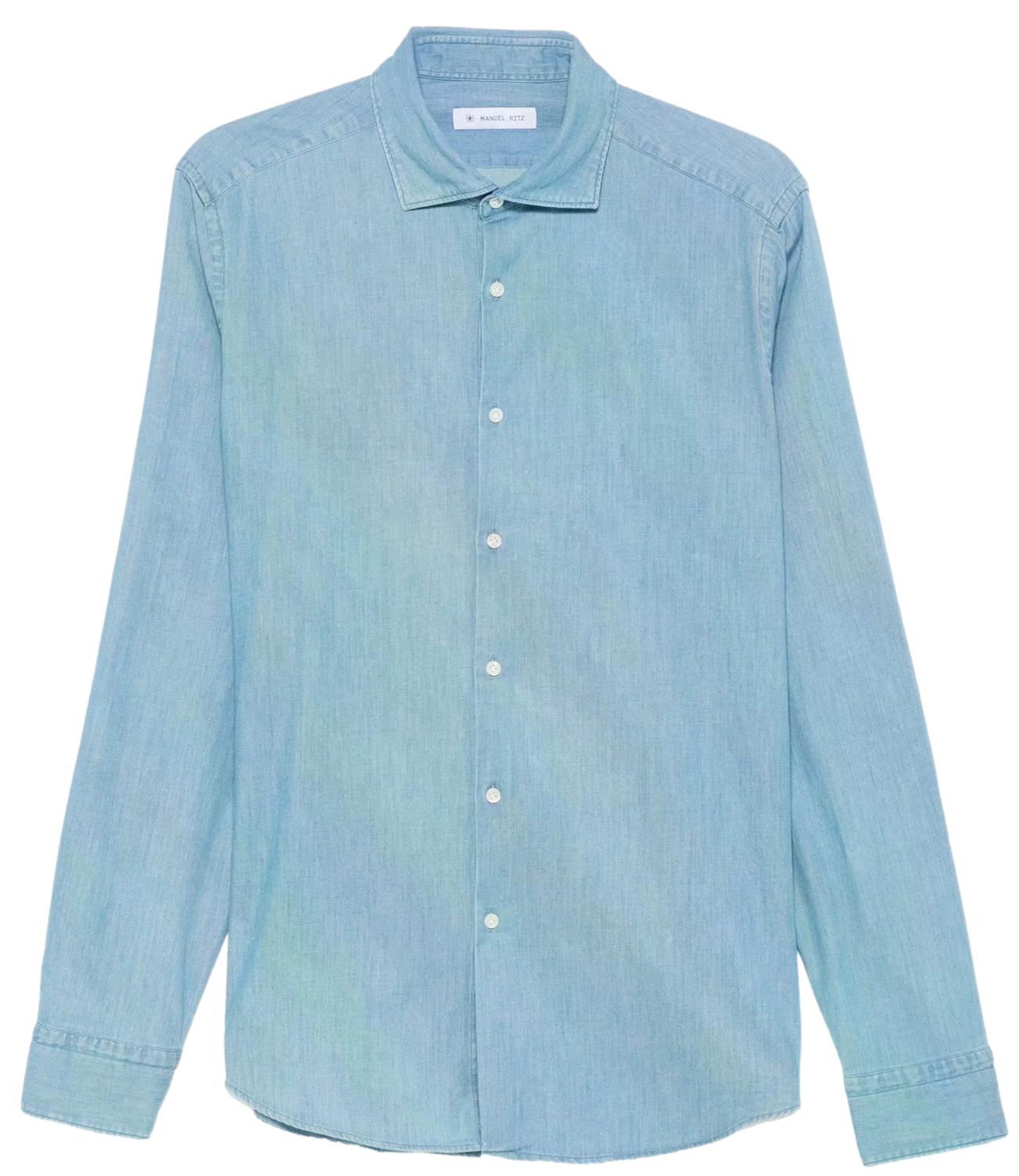 Camicia Uomo Blu di jeans