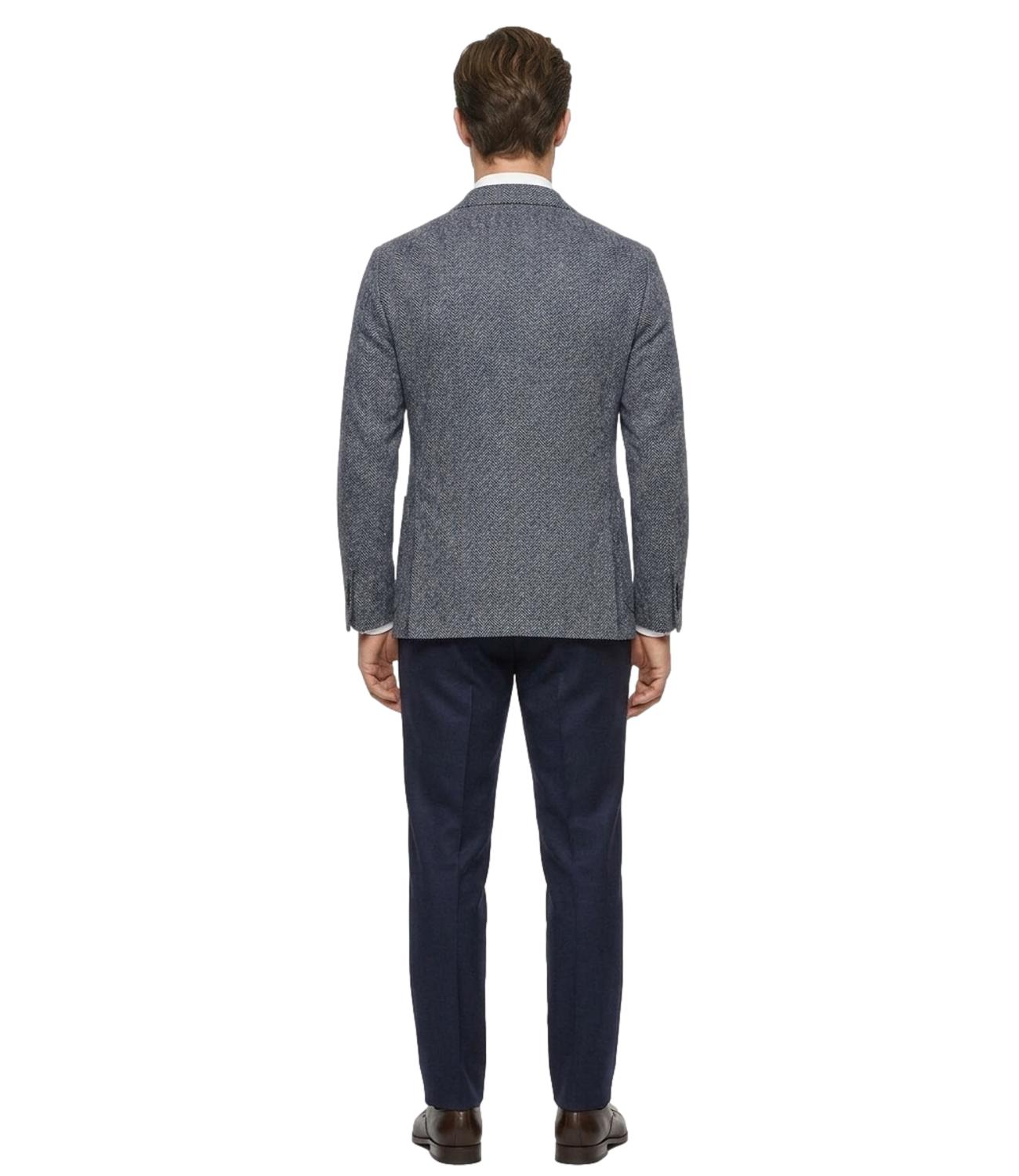 Giacca Manuel Ritz blu spigata