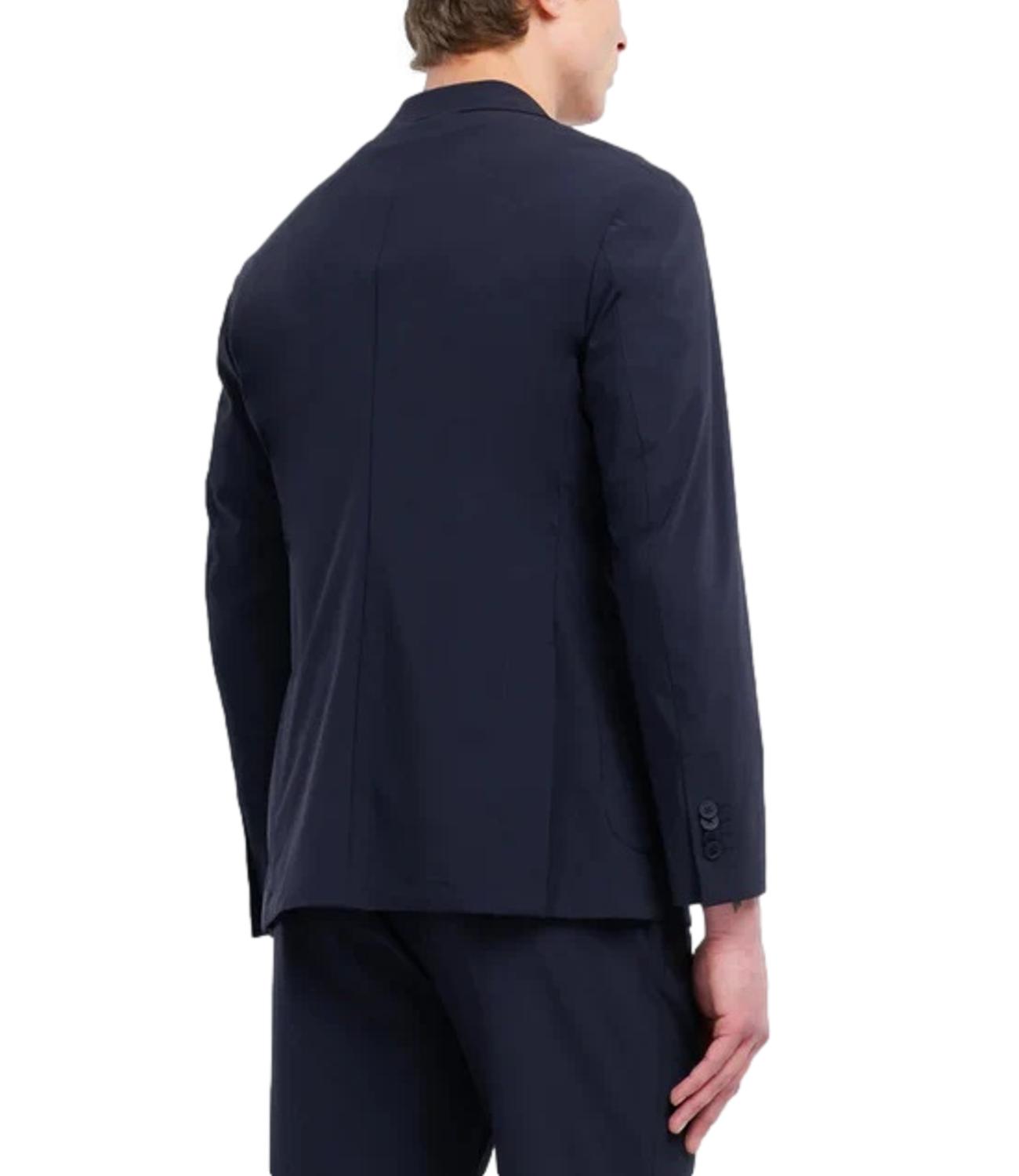 Giacca tecnica blu uomo