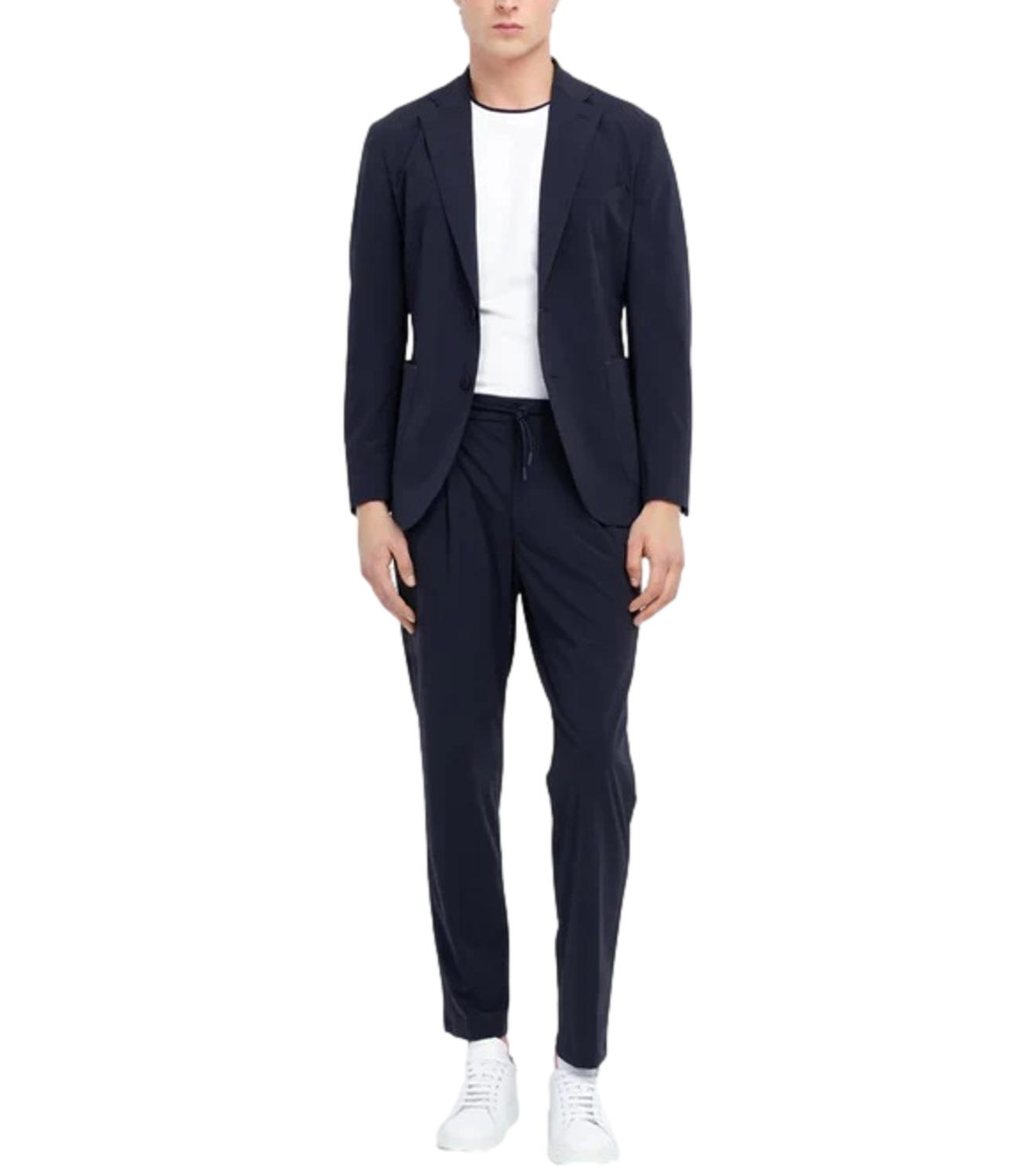 Giacca tecnica blu uomo