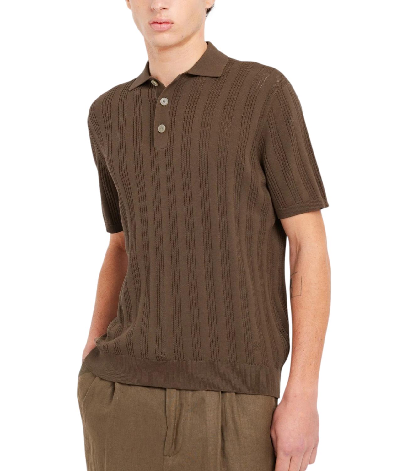 Polo Uomo Marrone