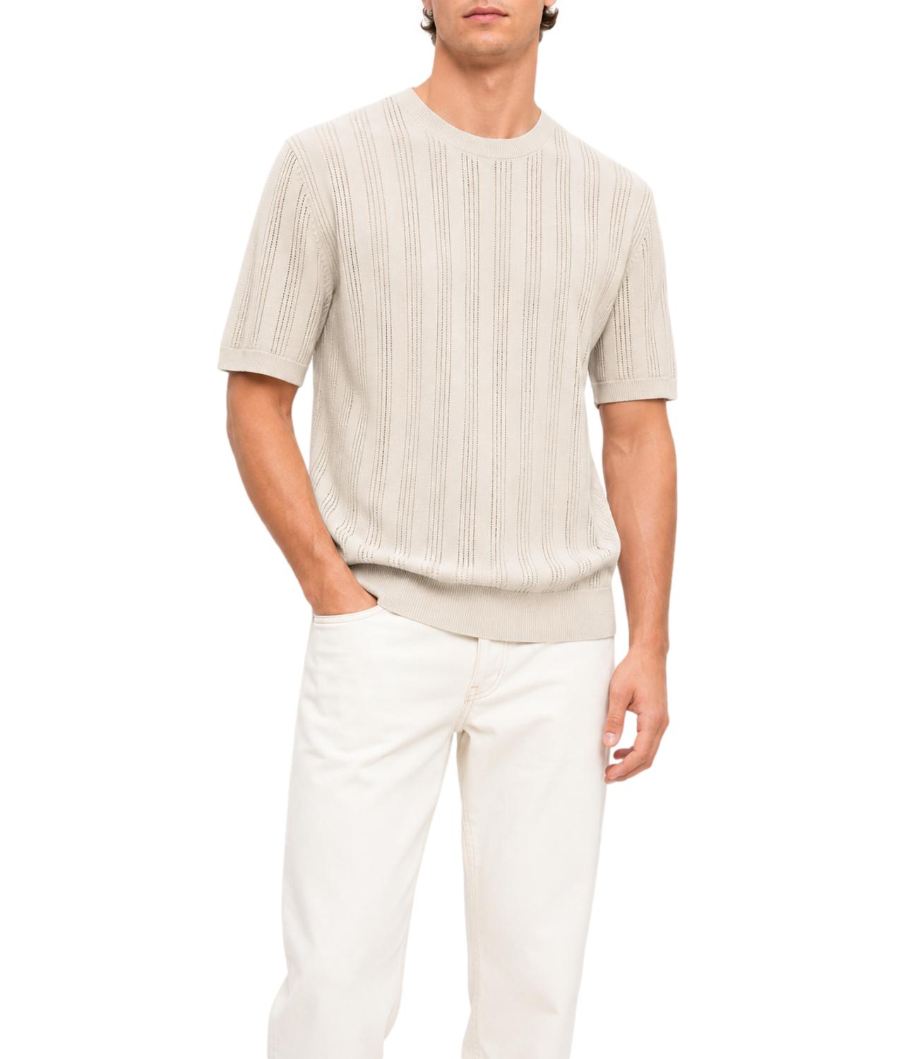 T-Shirt Uomo Panna