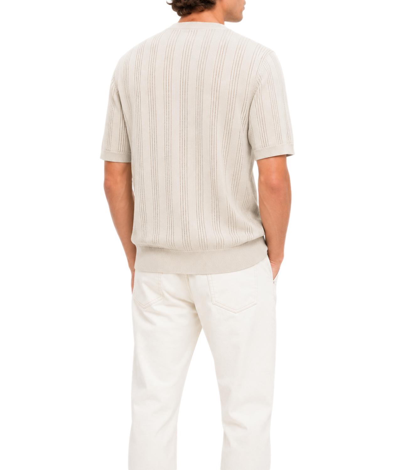 T-Shirt Uomo Panna