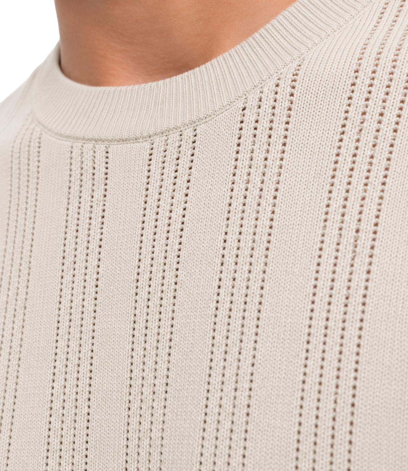 T-Shirt Uomo Panna