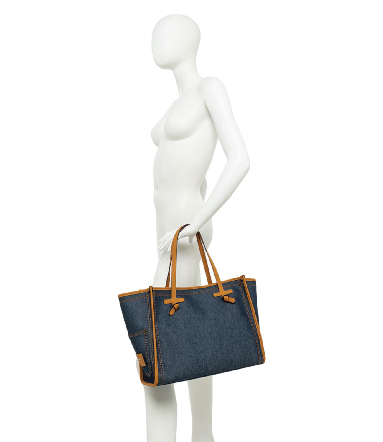 MARCELLA by GIANNI CHIARINI borsa blue/mou donna
