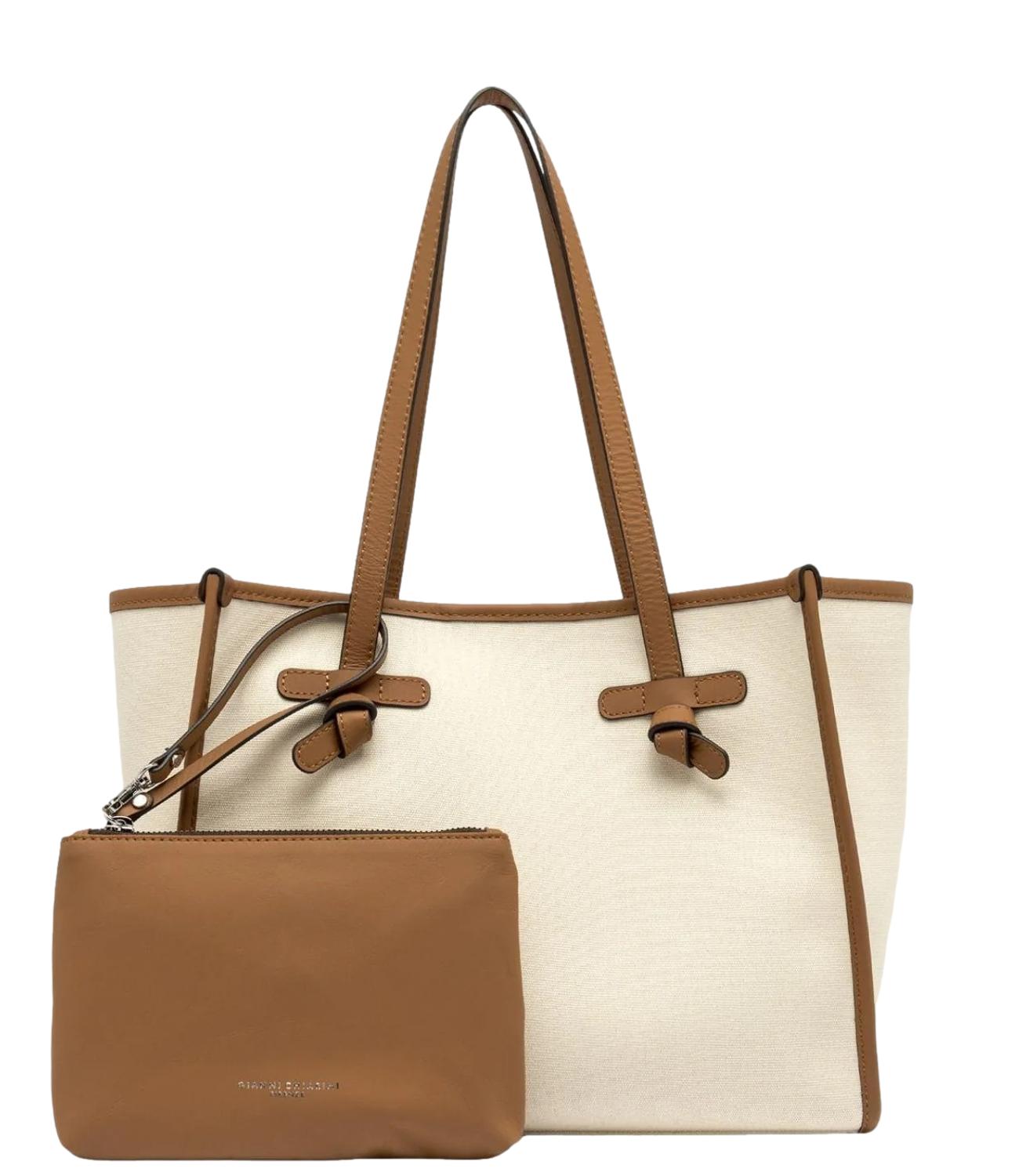 Marcella By Gianni Chiarini Borsa Panna/Corda/Caramel Donna