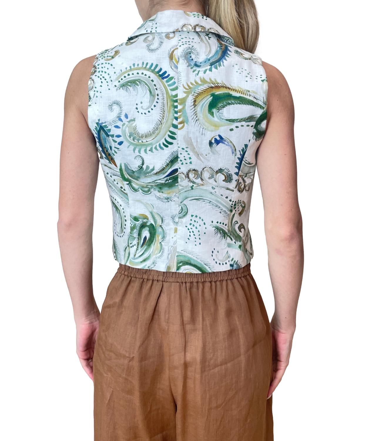 Marella Gilet Mllmelodia Bianco Ottico Donna