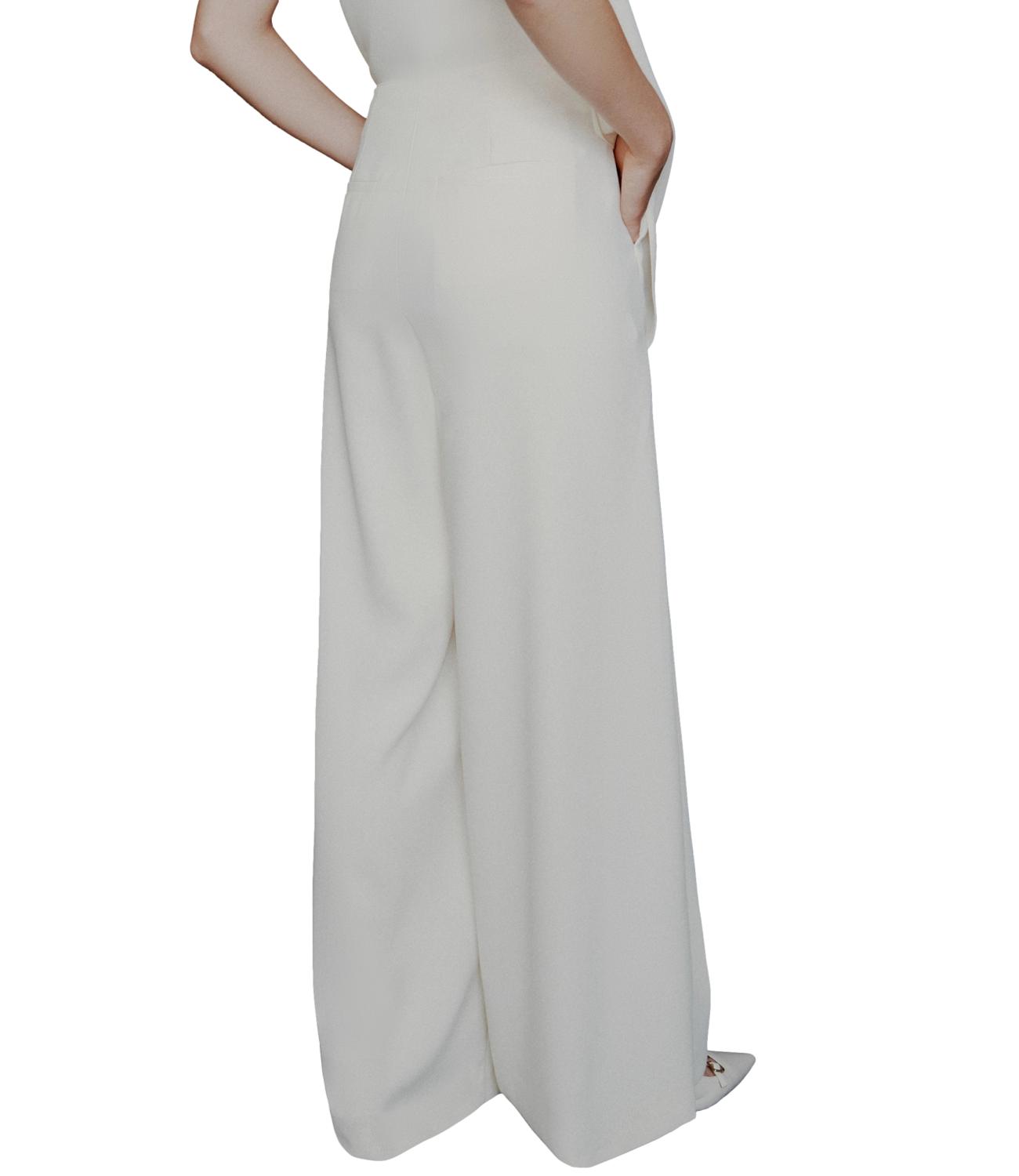 Marella Art.365 Pantalone Mltcampo Bianco Lana Donna