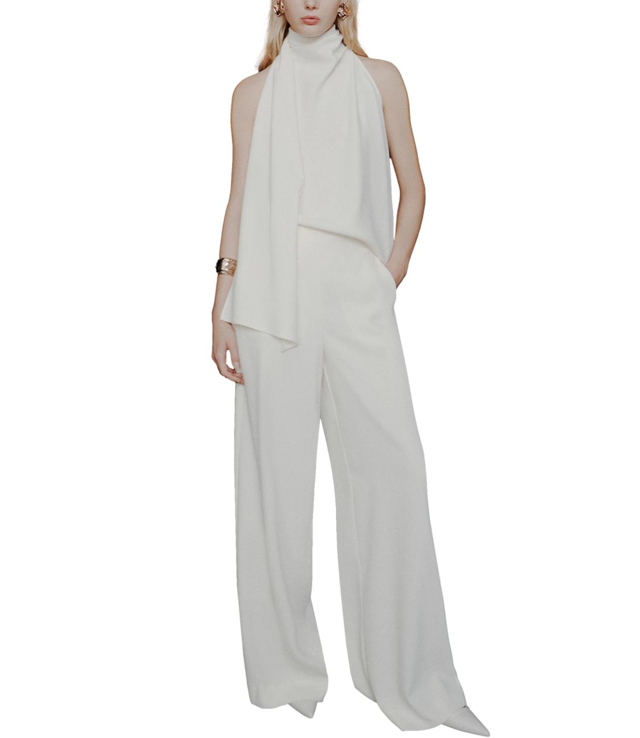 Marella Art.365 Pantalone Mltcampo Bianco Lana Donna