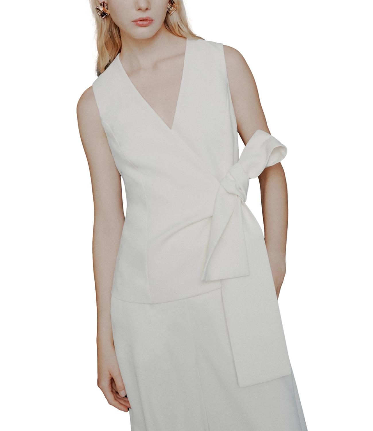 Marella Art.365 Top Mltlirica Bianco Lana Donna