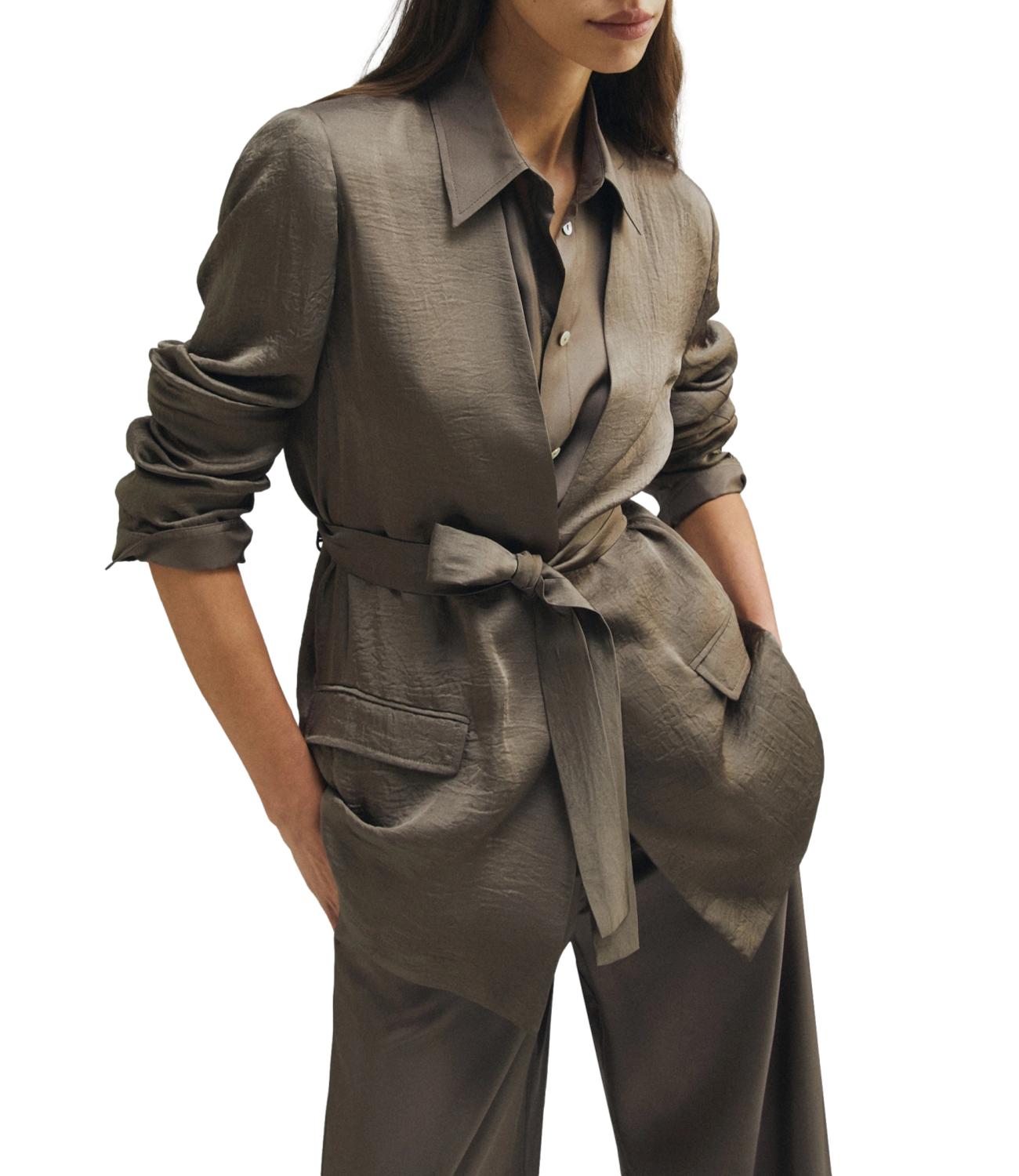 Marella Monochrome Giacca Mlmpanda Marrone Donna