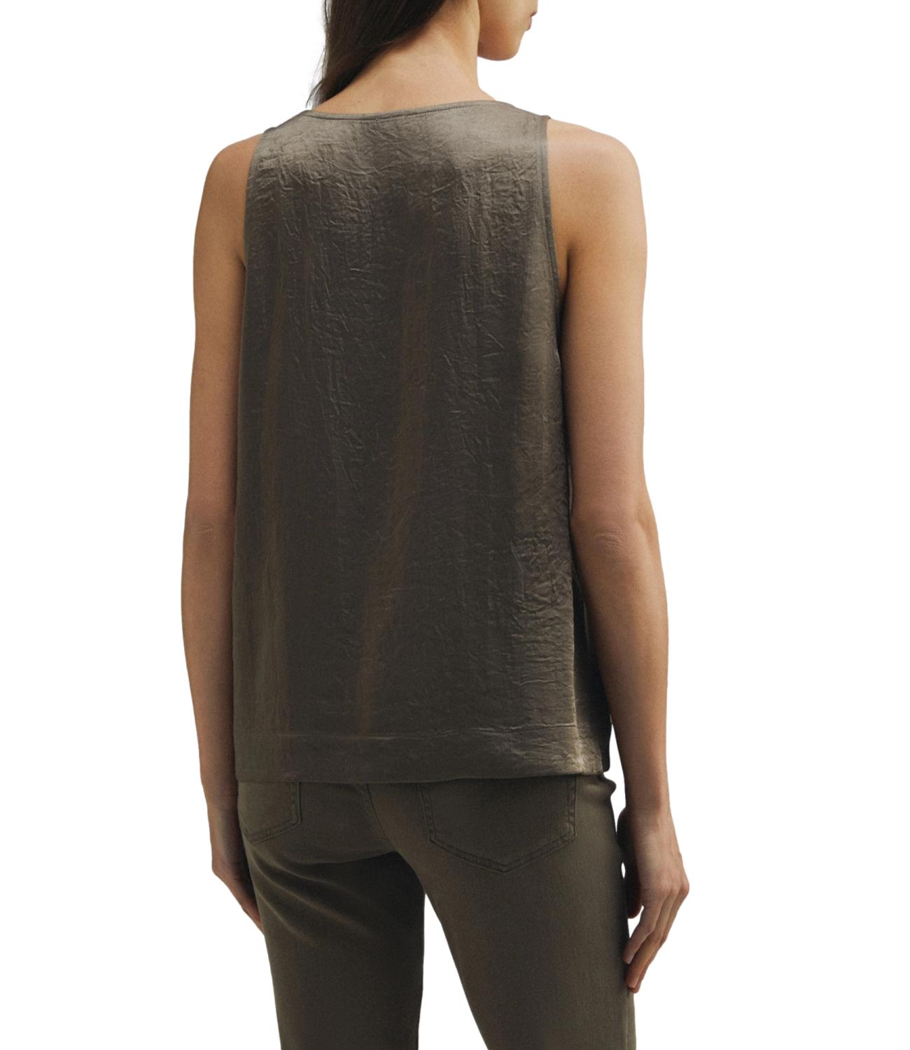 Marella Monochrome Top Mlmapogeo Marrone Donna