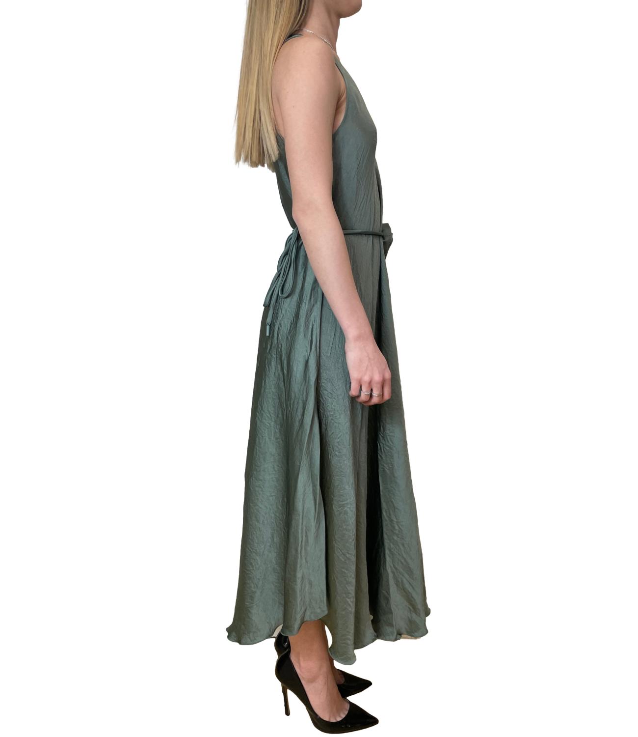 Marella Monochrome Abito Mlmalcool Verde Donna