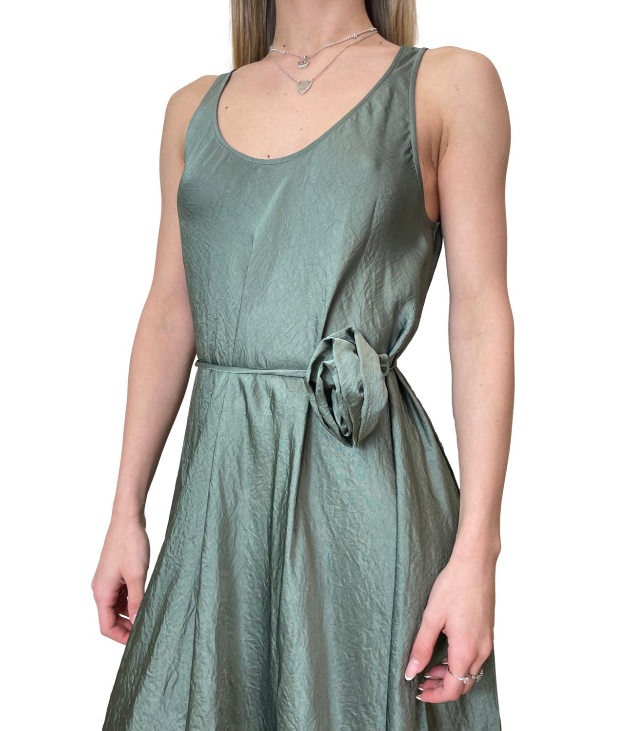 Marella Monochrome Abito Mlmalcool Verde Donna