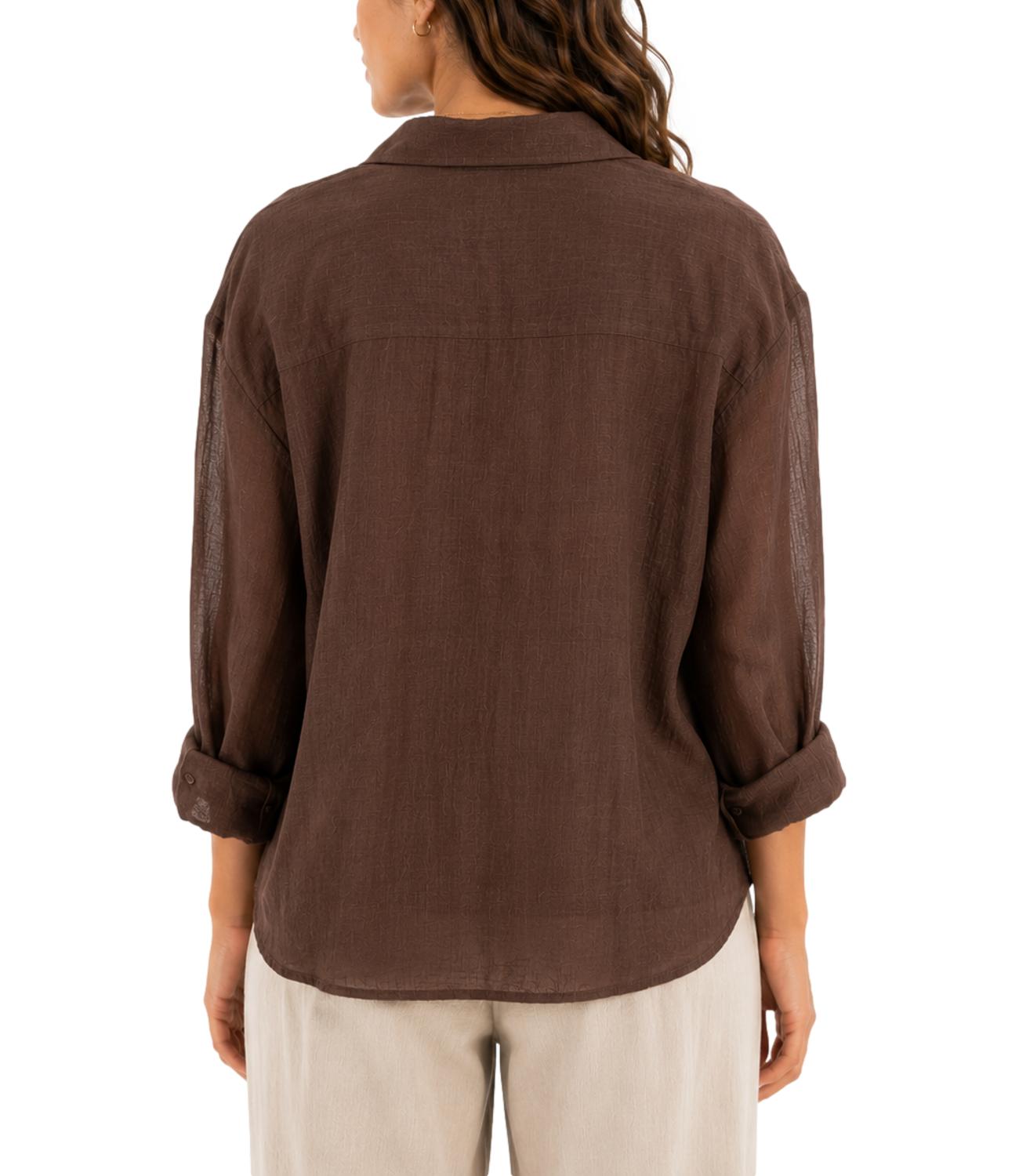 Camicia Mstbaldi argilla