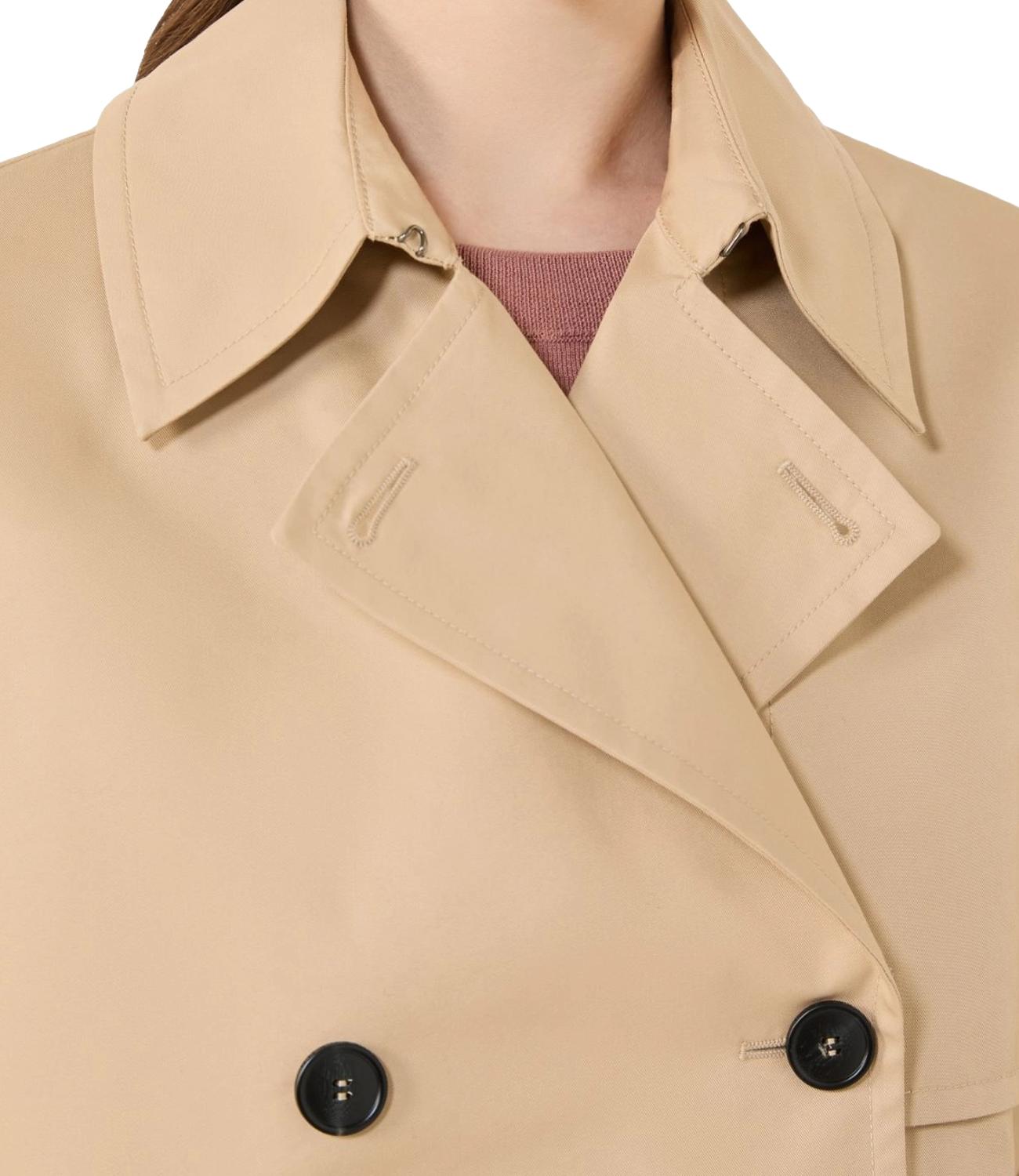 Max Mara Weekend Trench Wkdbiglia Beige Donna