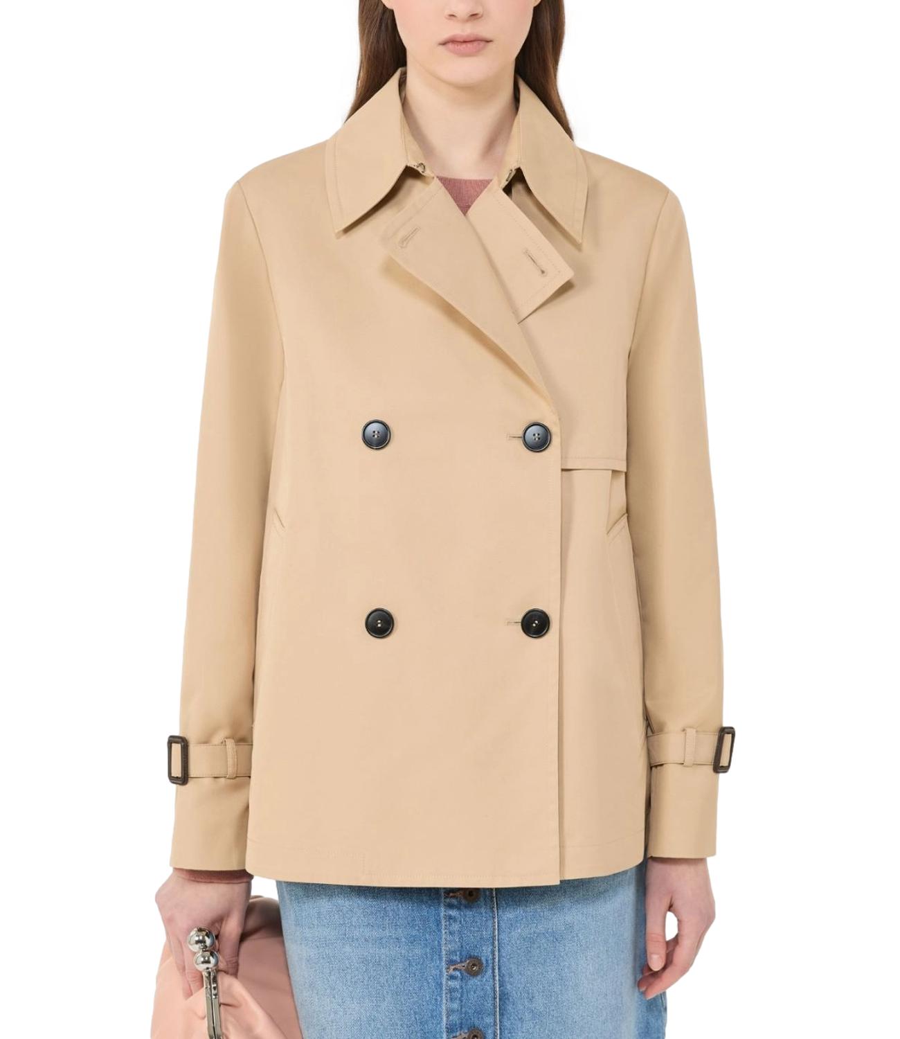 Max Mara Weekend Trench Wkdbiglia Beige Donna