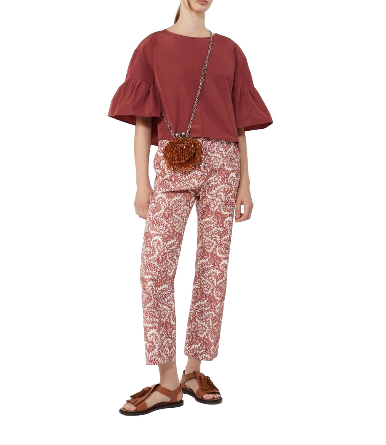 MAX MARA WEEKEND camicia Wkdbreak ciliegia donna