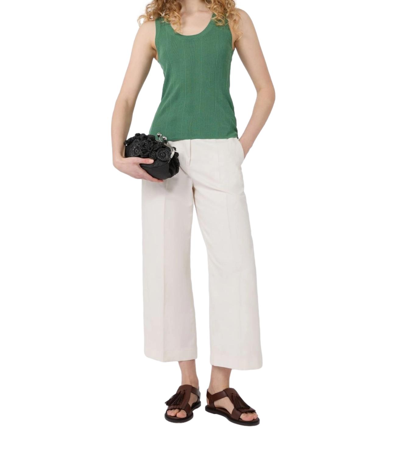 MAX MARA WEEKEND pantalone Wkdzircone ecru donna
