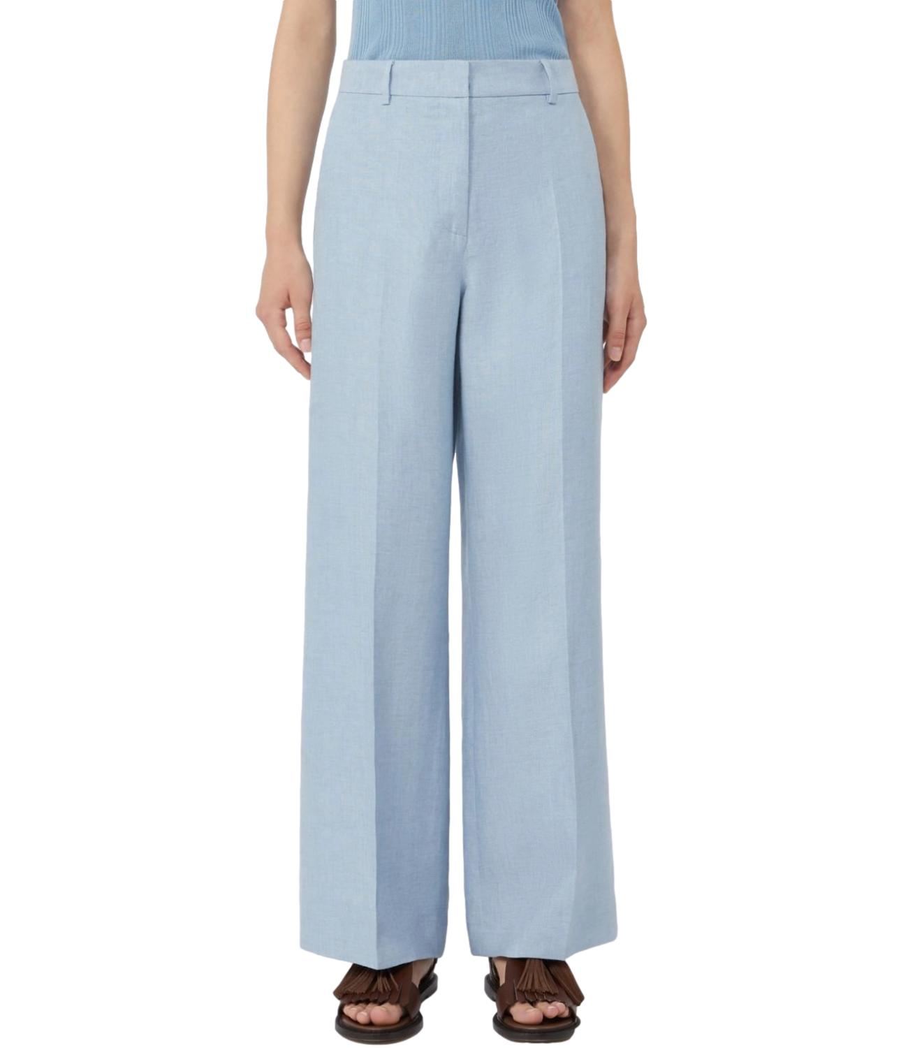 Max Mara Weekend Pantalone Wkdmalizia Azzurro Donna