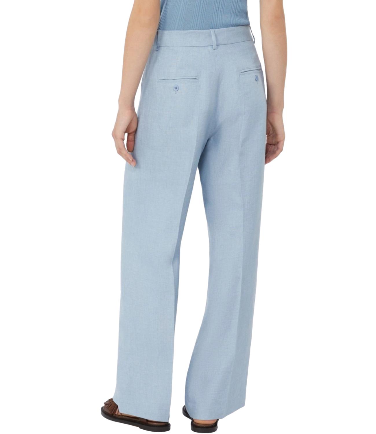 Max Mara Weekend Pantalone Wkdmalizia Azzurro Donna